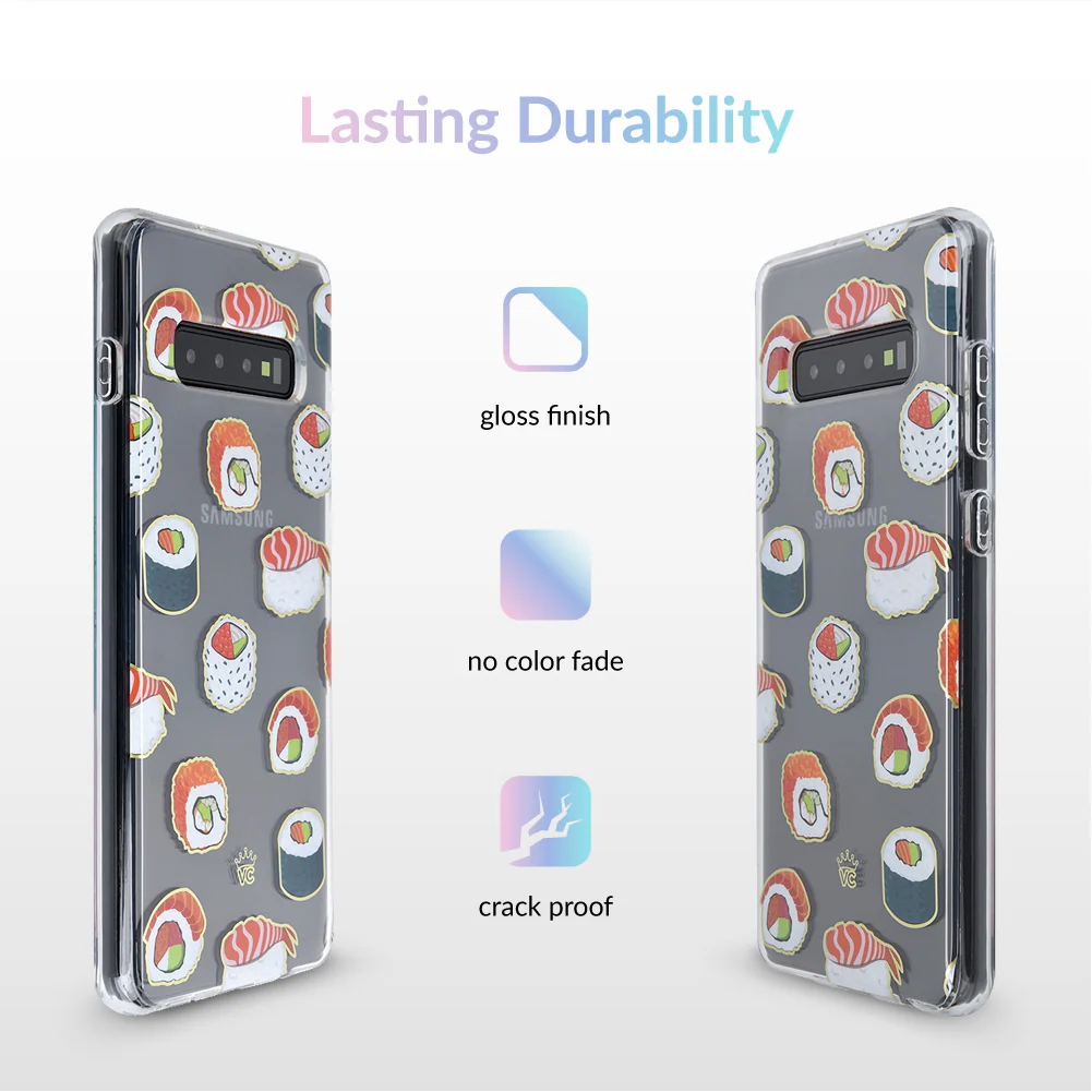Sushi Clear Samsung Case - Image 14