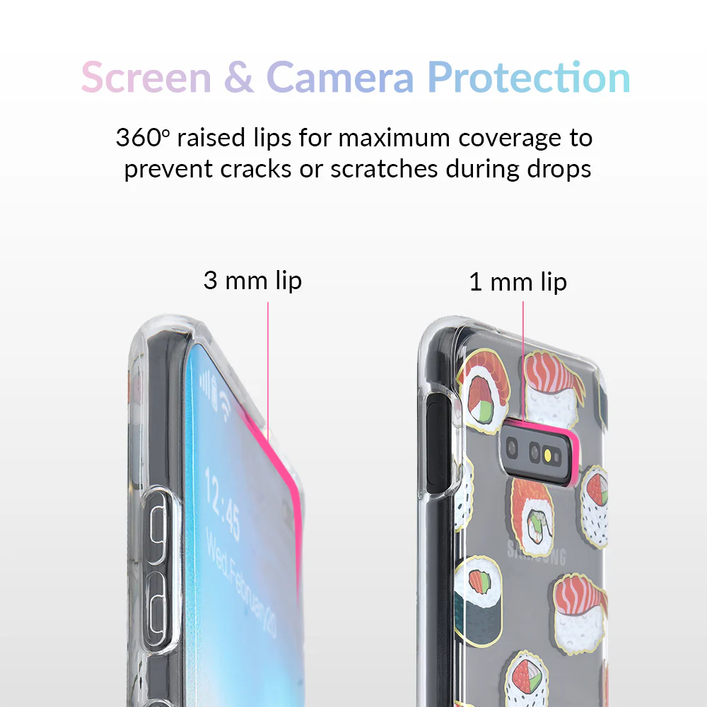 Sushi Clear Samsung Case - Image 2