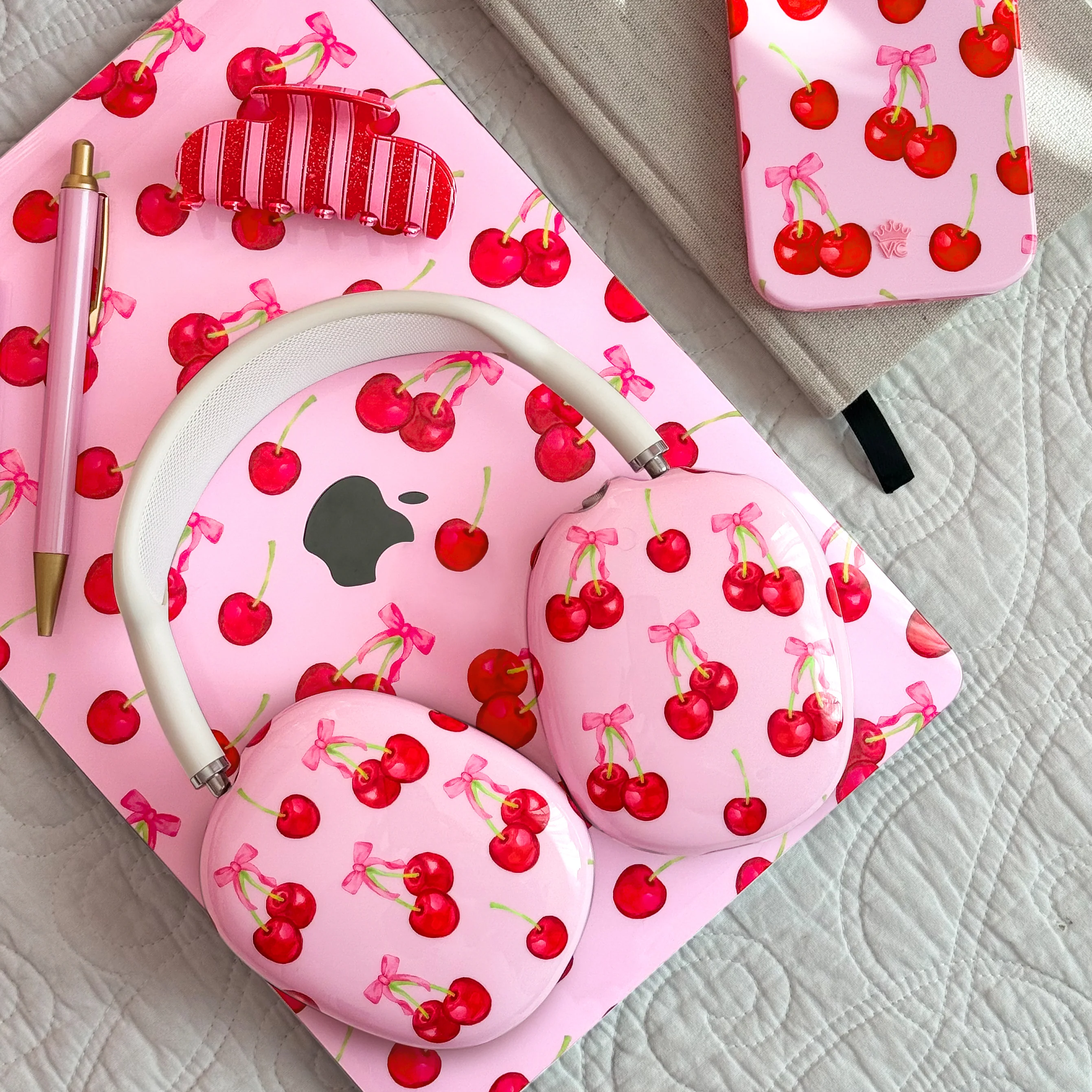 Sweet Cherry AirPod Max Case - Image 7