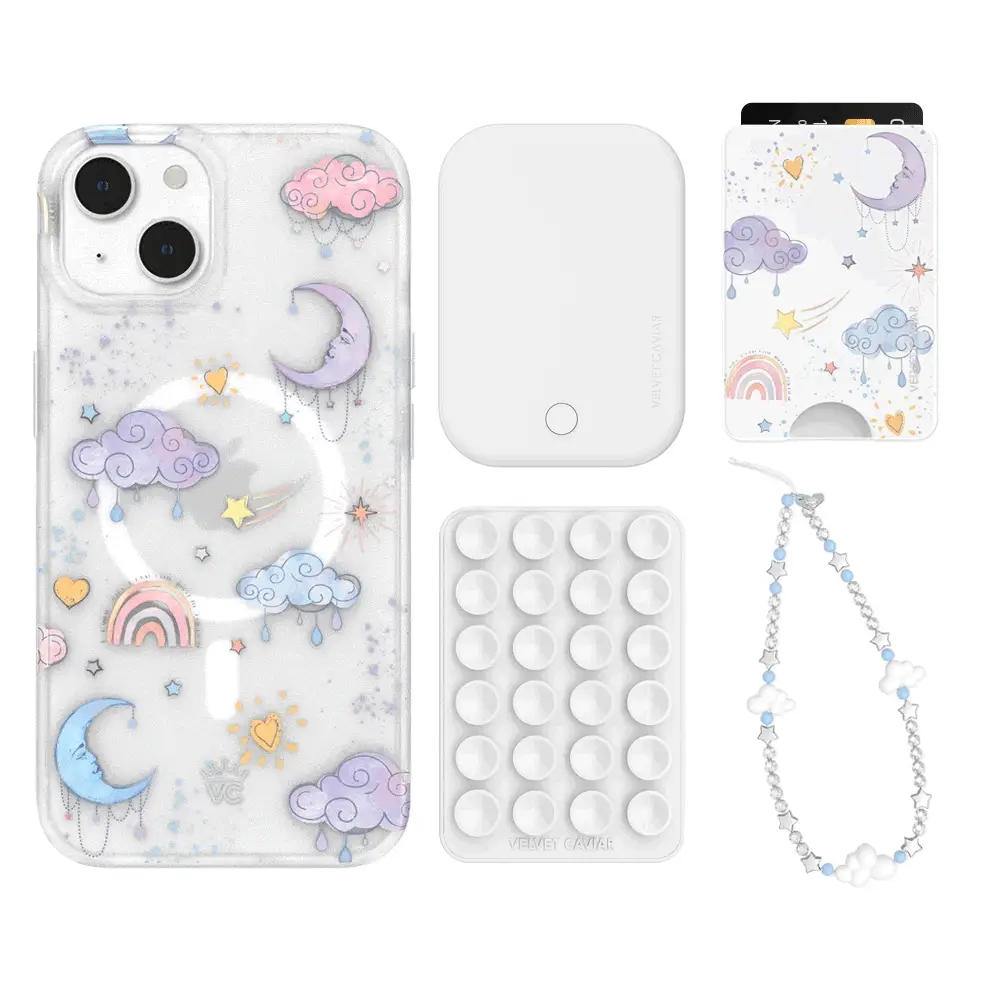 Sweet Dreams Frosted iPhone Bundle Set - Wallet - Image 12