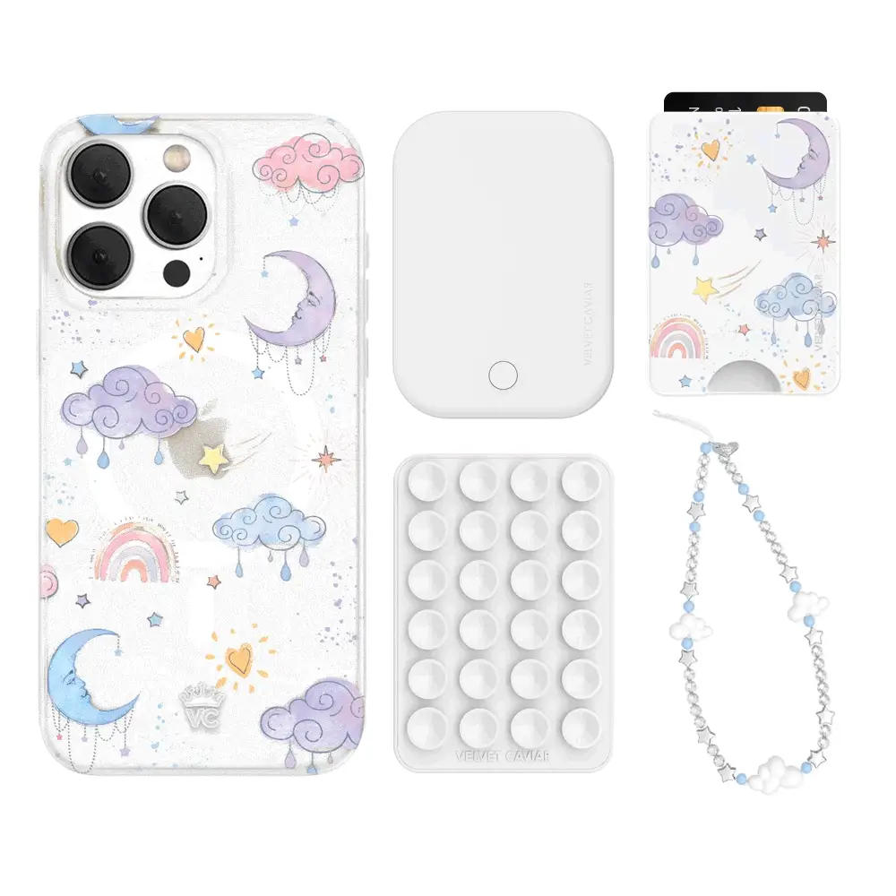 Sweet Dreams Frosted iPhone Bundle Set - Wallet - Image 14