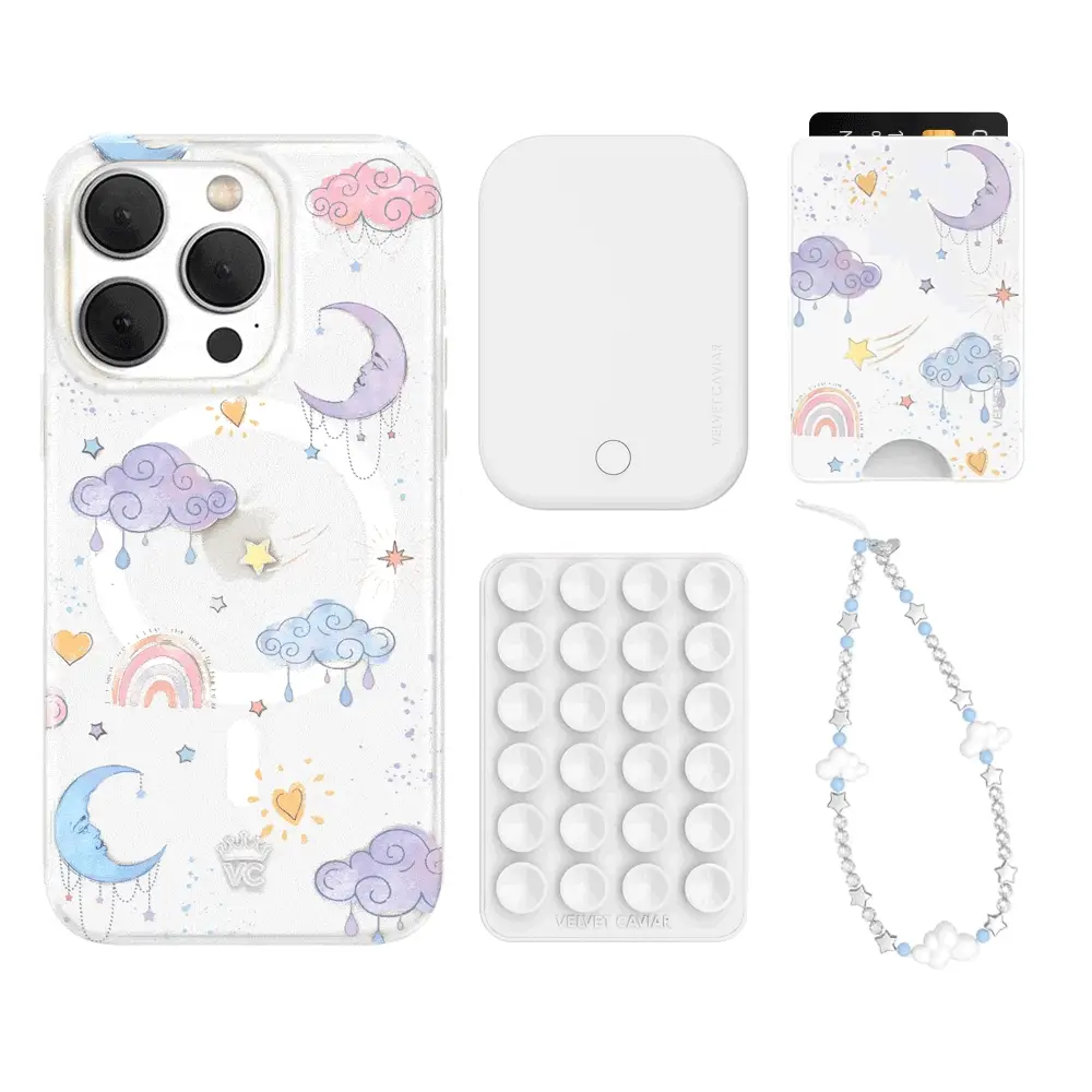 Sweet Dreams Frosted iPhone Bundle Set - Wallet - Image 15