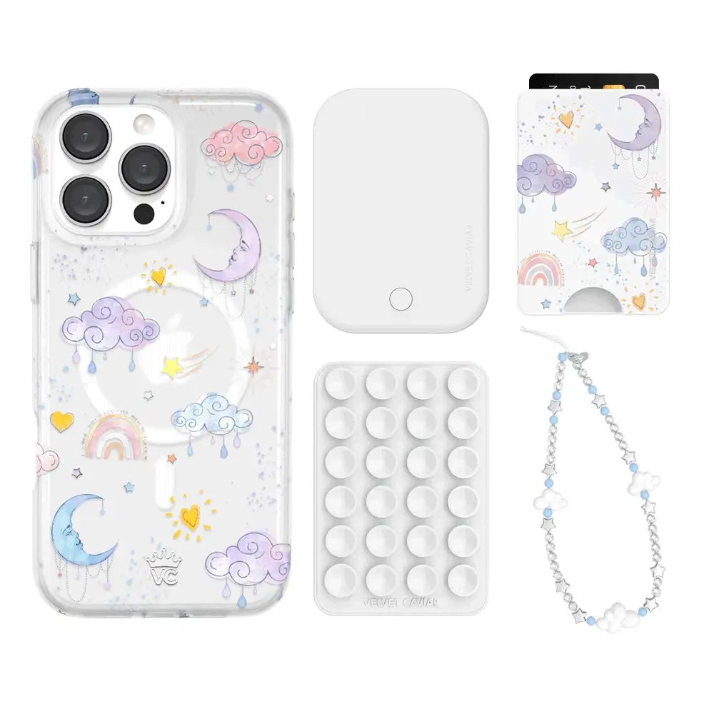 Sweet Dreams Frosted iPhone Bundle Set - Wallet - Image 18