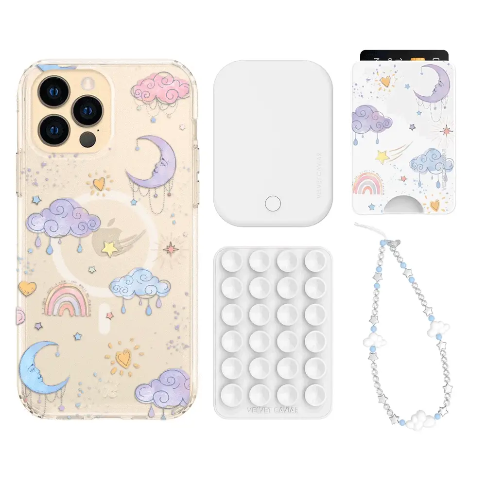 Sweet Dreams Frosted iPhone Bundle Set - Wallet - Image 2