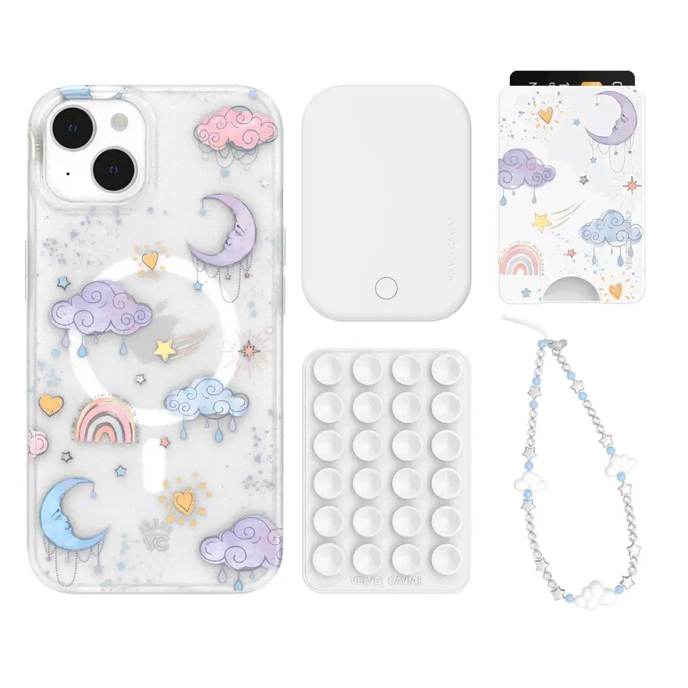 Sweet Dreams Frosted iPhone Bundle Set - Wallet - Image 9