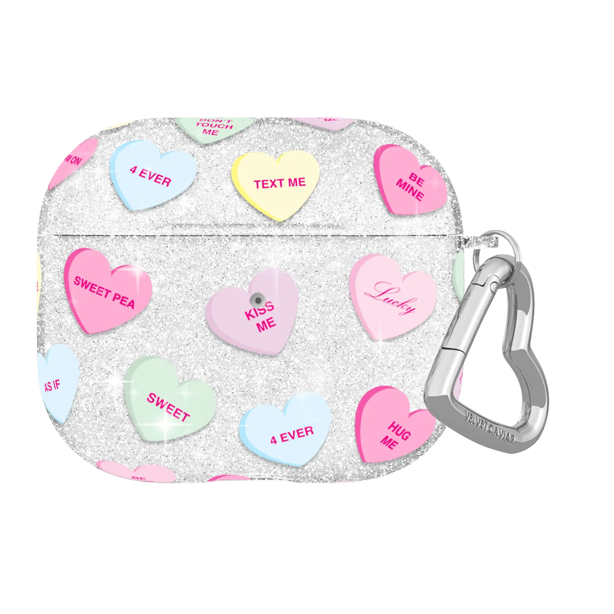 Sweet Hearts Glitter AirPod Case - Image 13