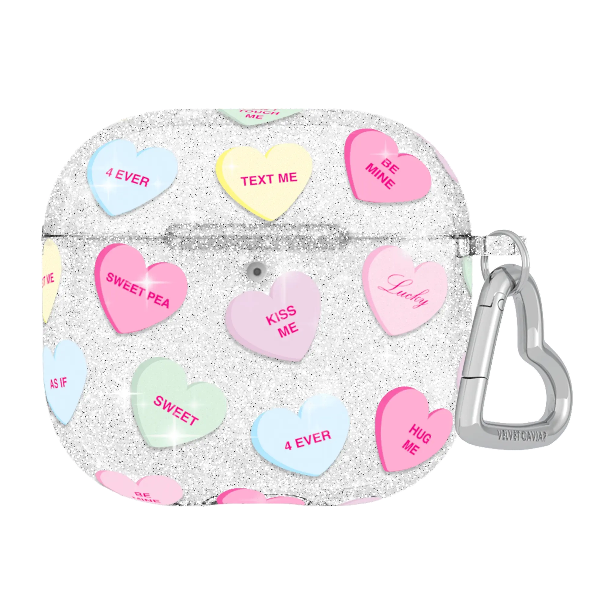 Sweet Hearts Glitter AirPod Case - Image 19