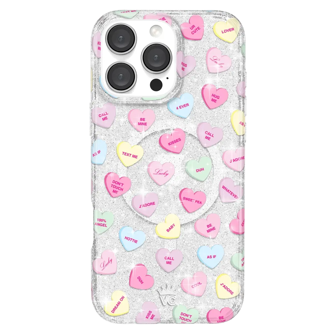 Sweet Hearts Glitter iPhone Case - Image 21