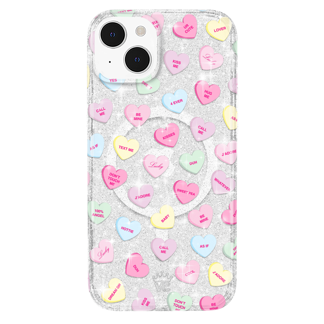 Sweet Hearts Glitter iPhone Case - Image 71
