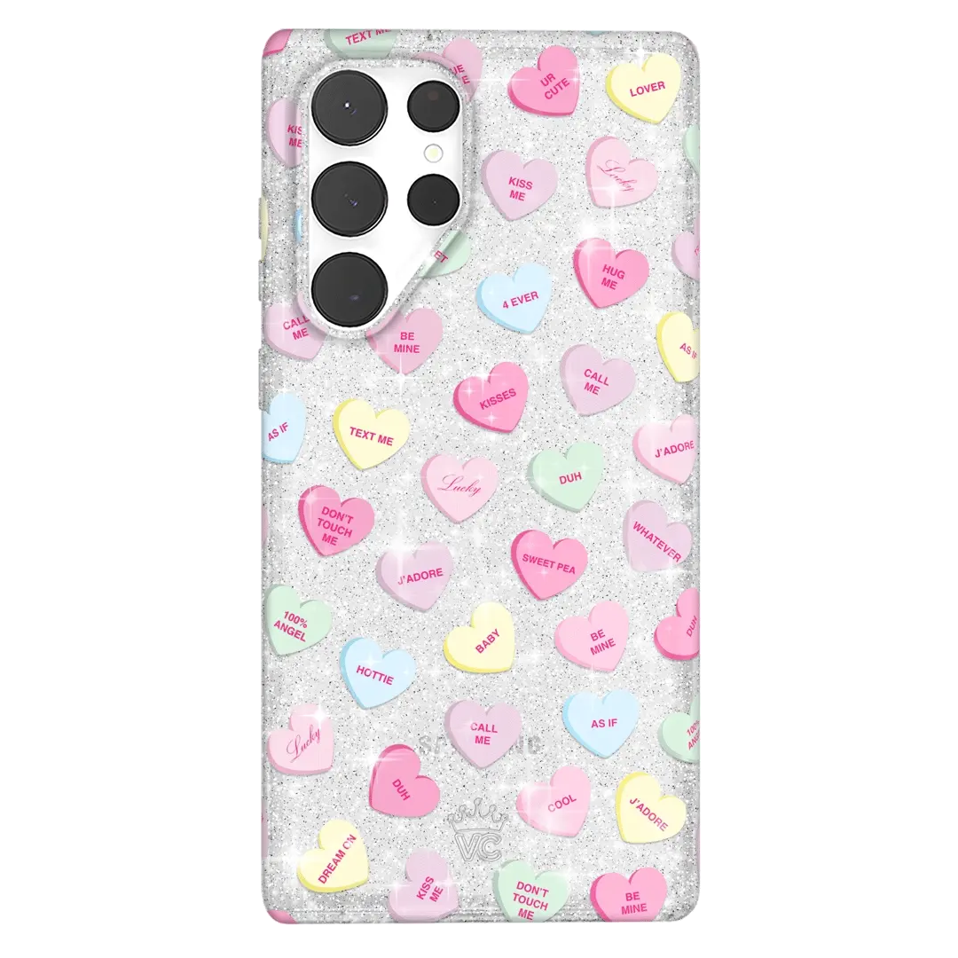 Sweet Hearts Glitter Samsung Case - Image 11