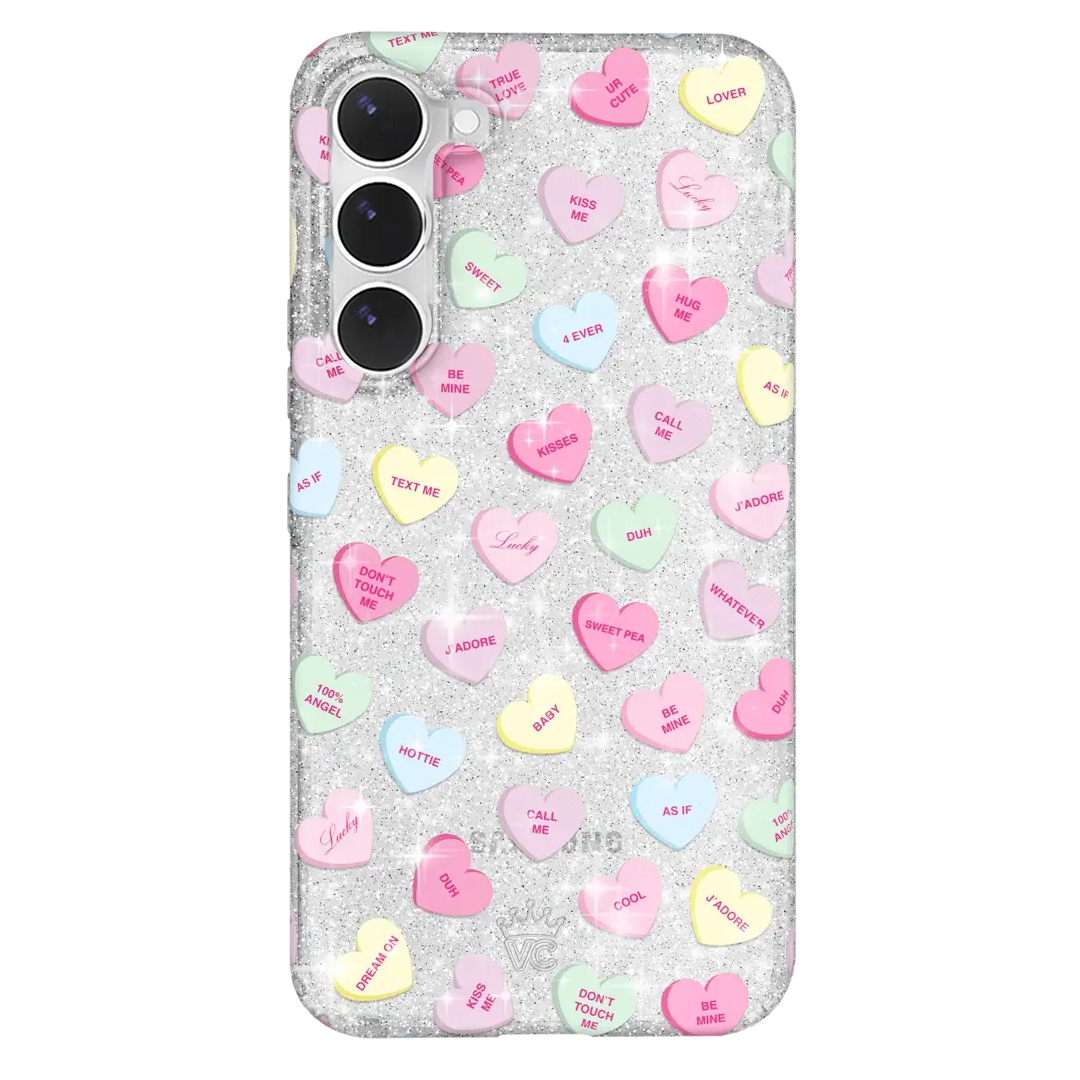 Sweet Hearts Glitter Samsung Case - Image 16
