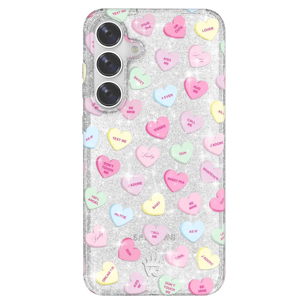 Sweet Hearts Glitter Samsung Case - Image 31