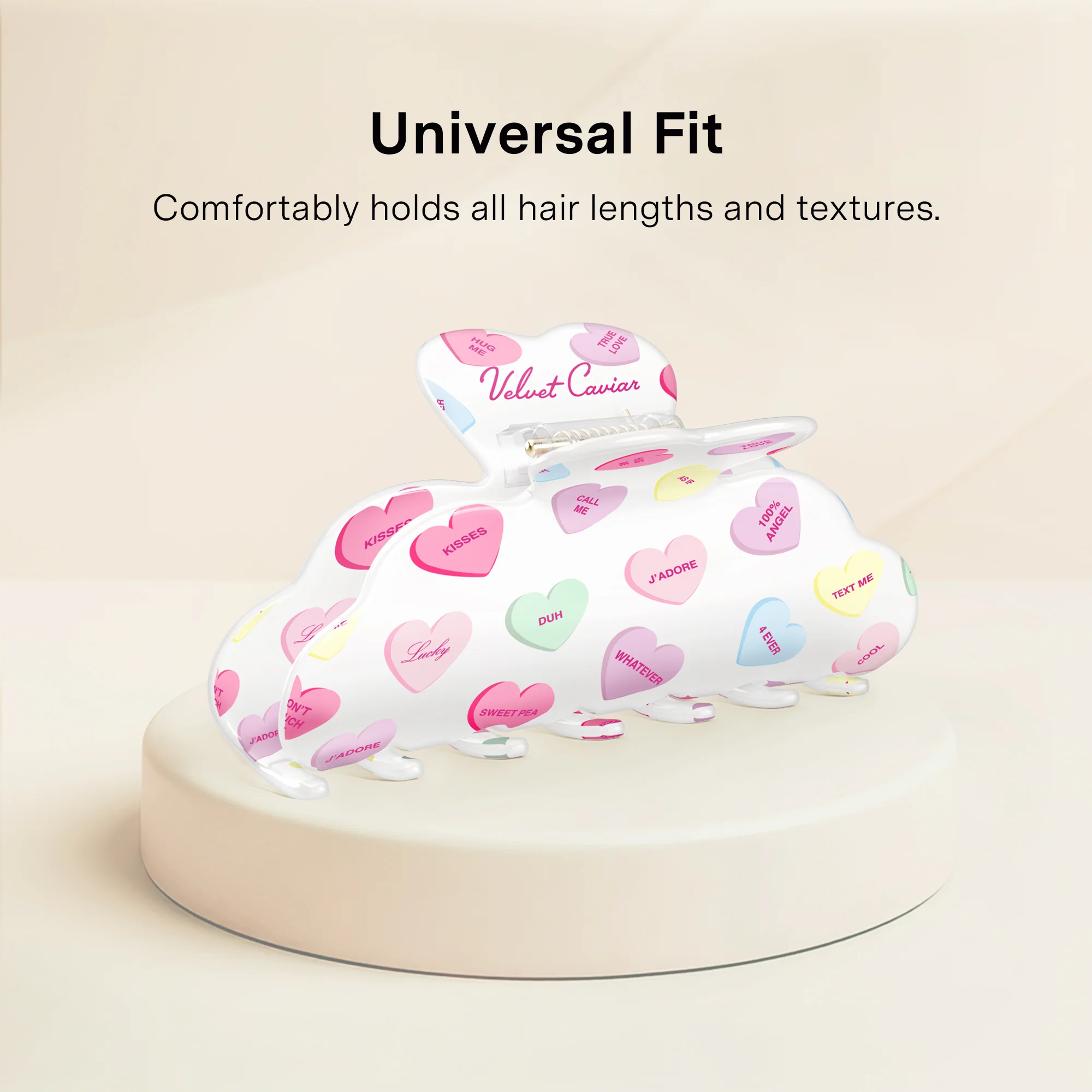 Sweet Hearts Hair Clip - Image 3