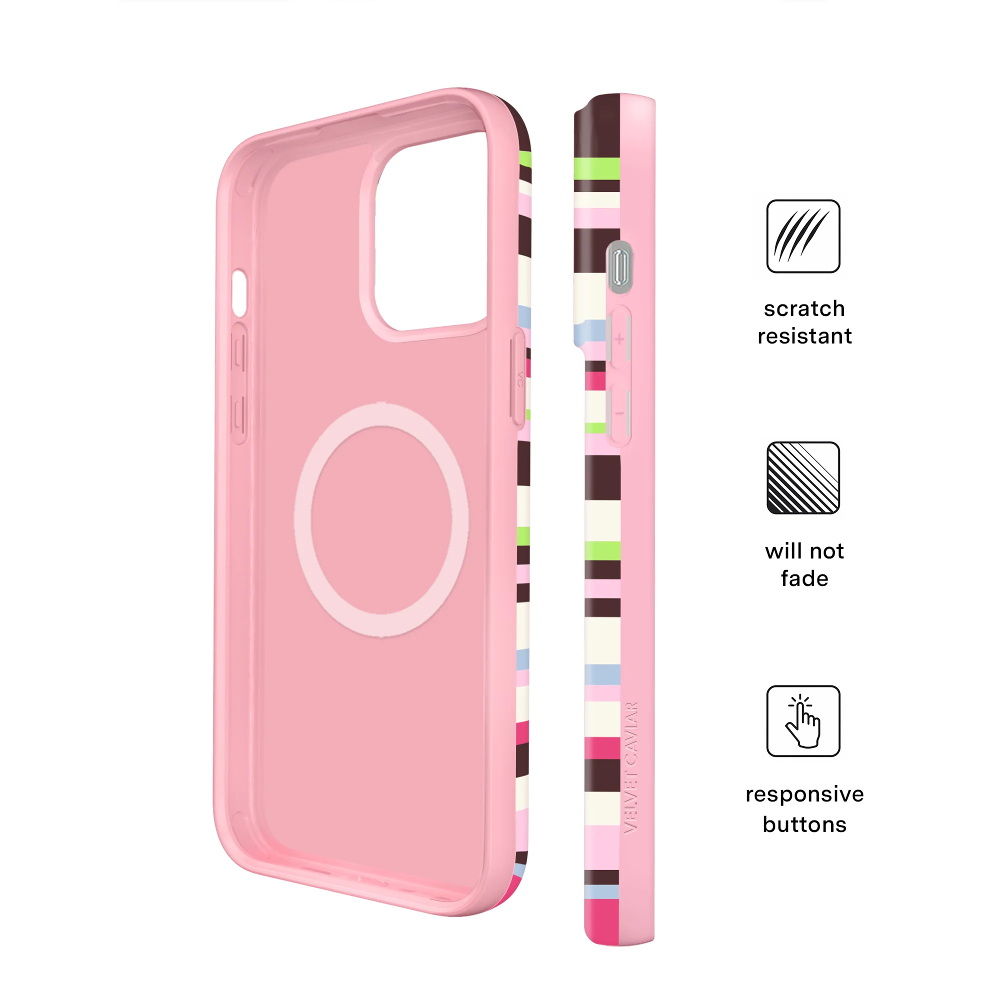 Sweet Treat Stripes iPhone Case - Image 15