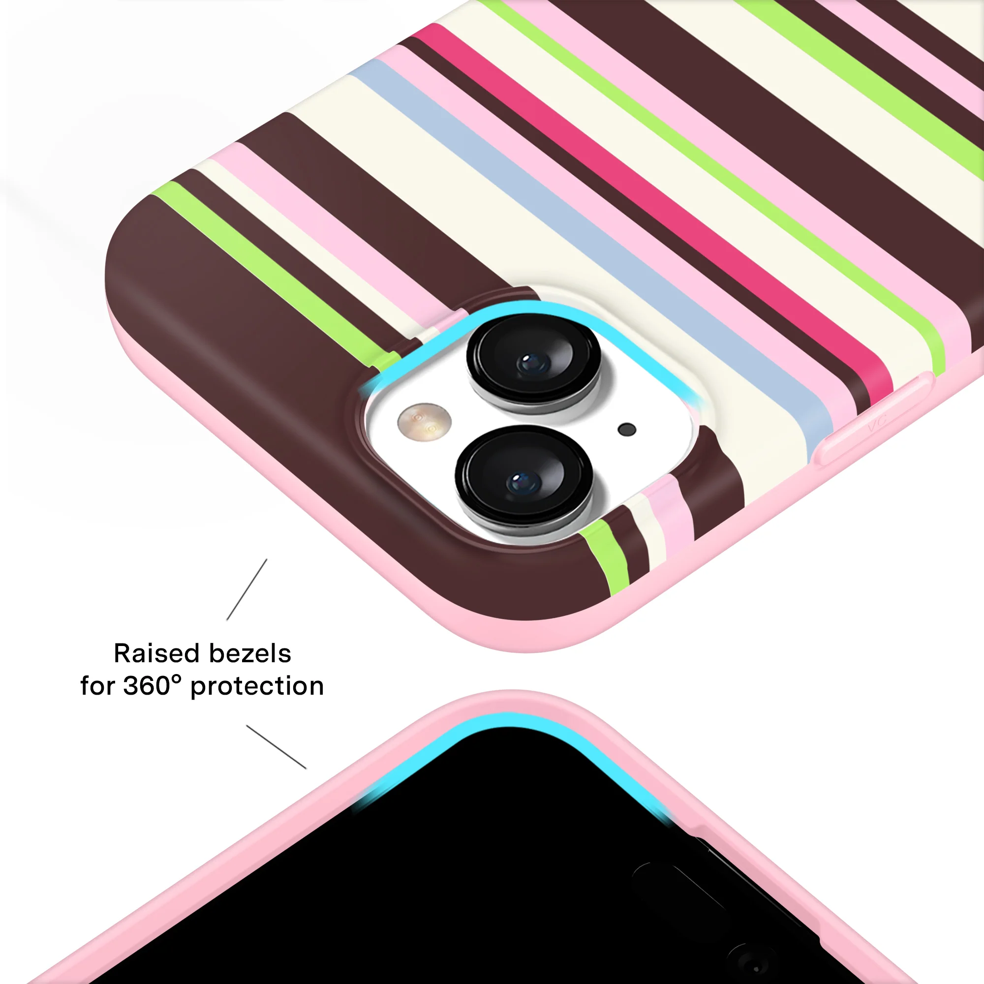 Sweet Treat Stripes iPhone Case - Image 18