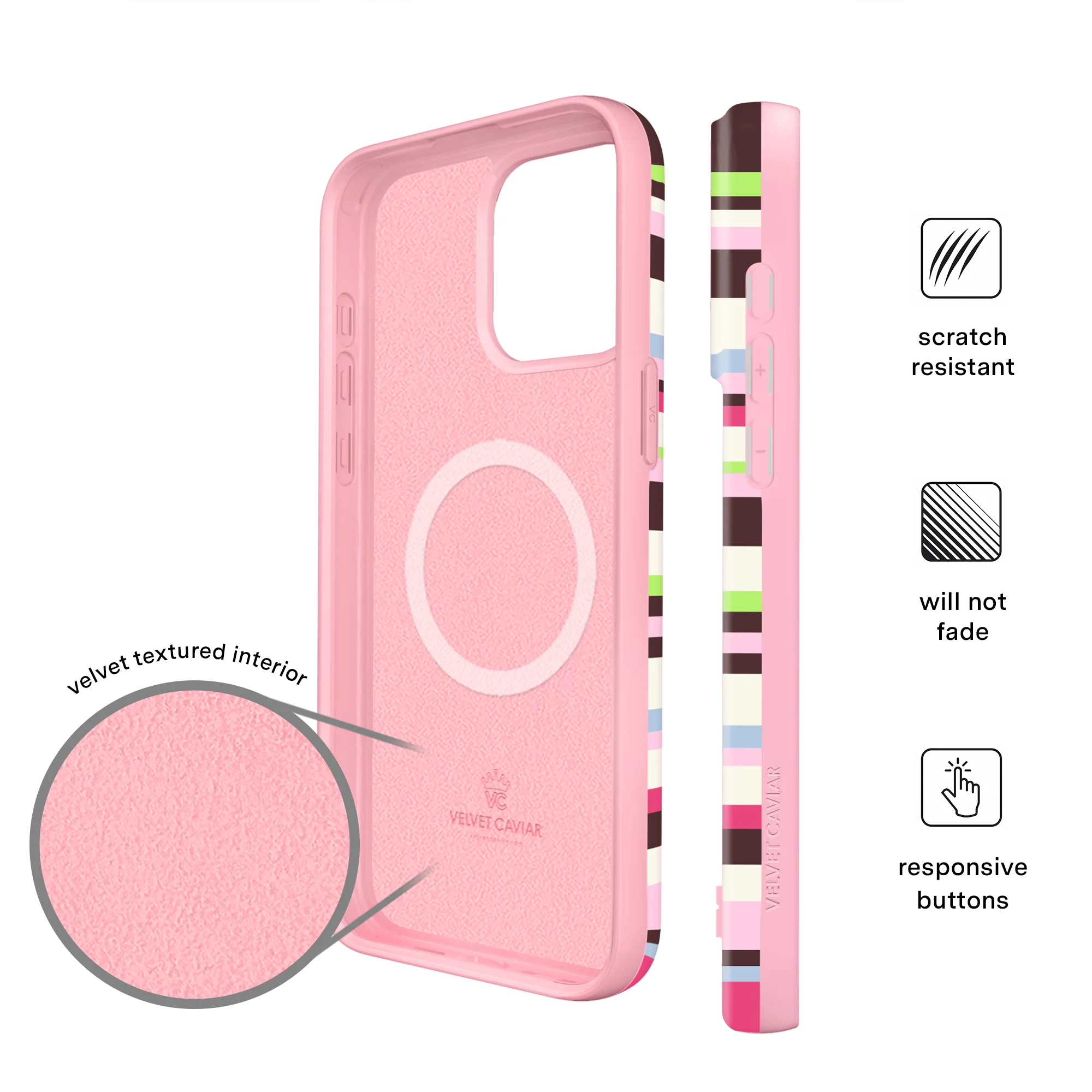 Sweet Treat Stripes iPhone Case - Image 35