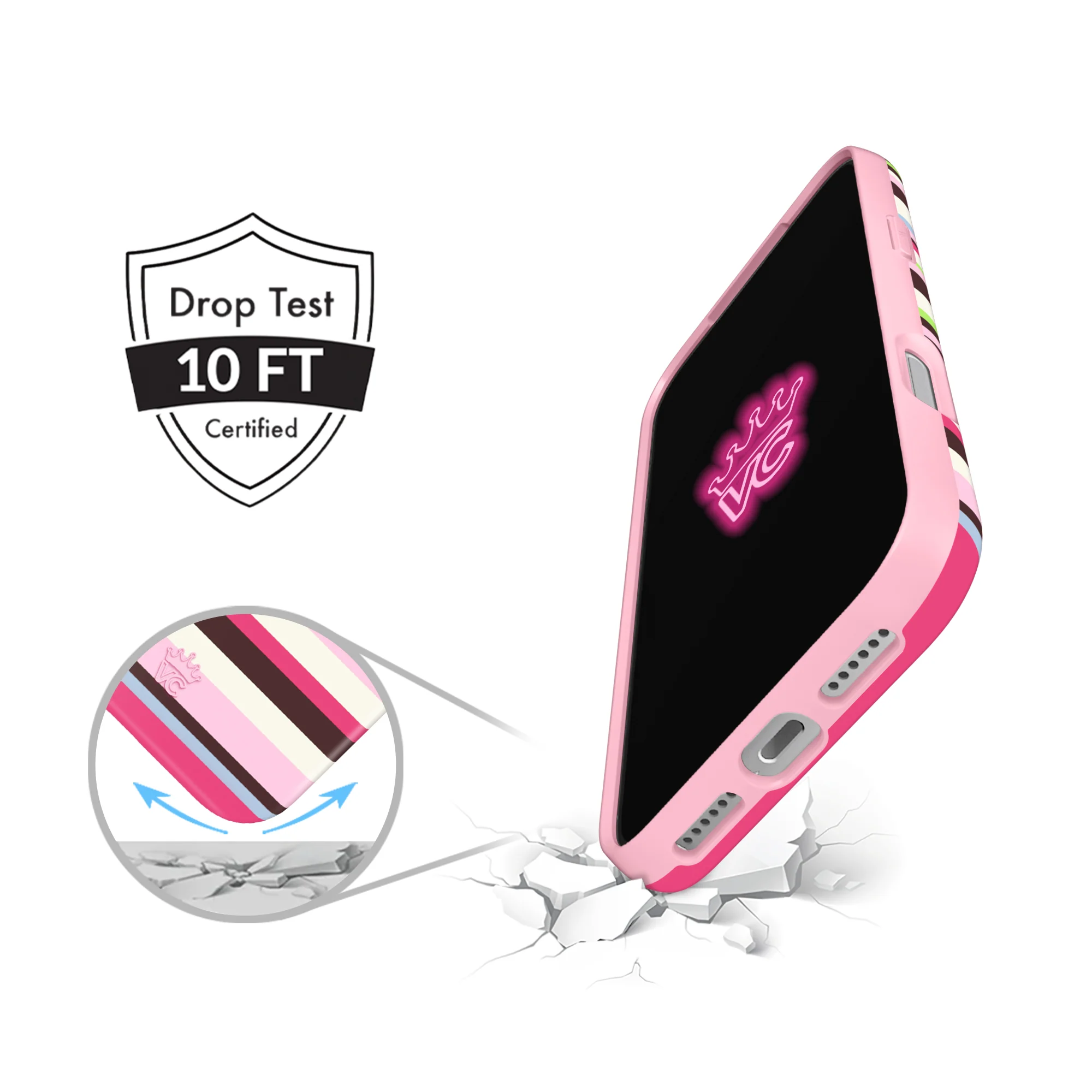 Sweet Treat Stripes iPhone Case - Image 62
