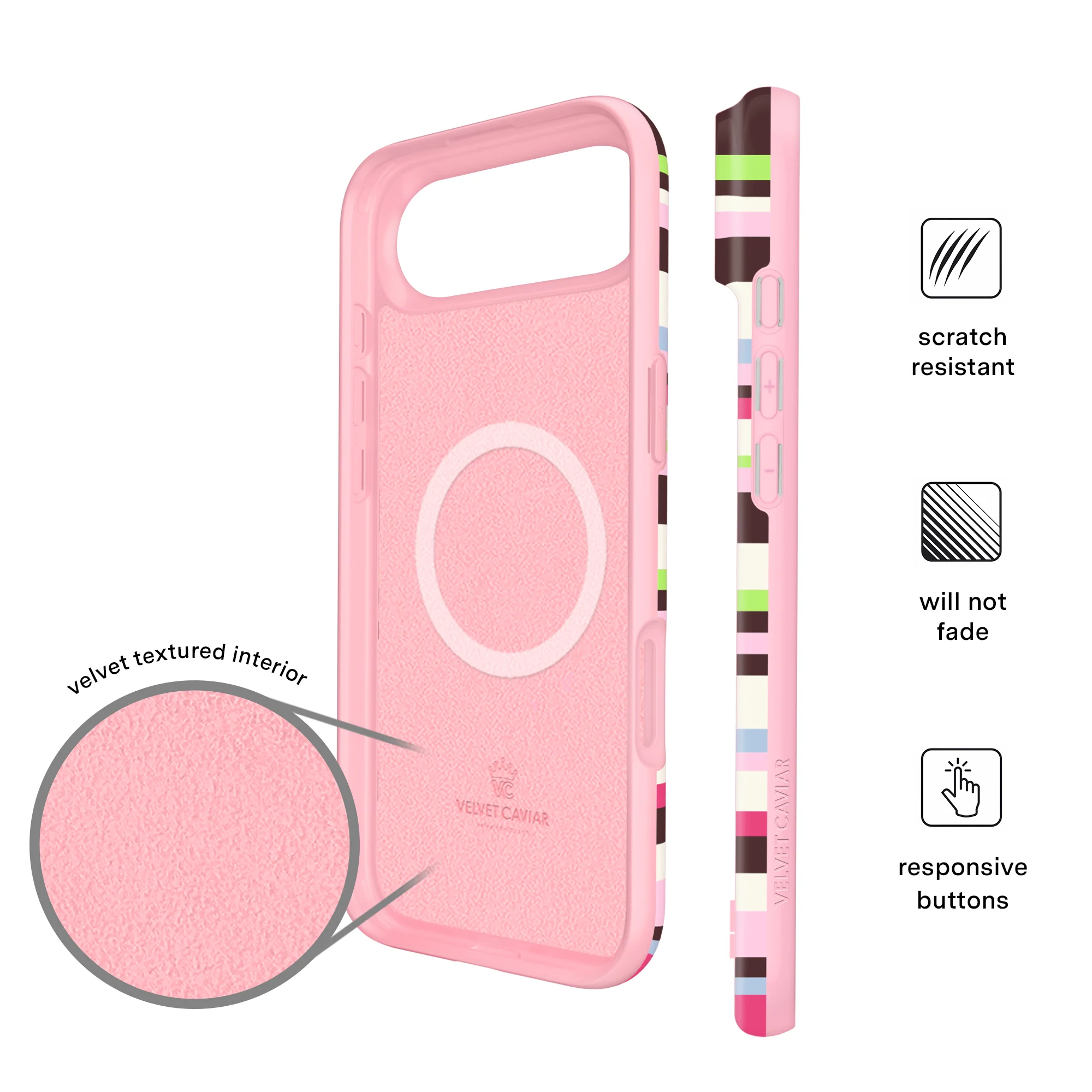Sweet Treat Stripes iPhone Case - Image 65