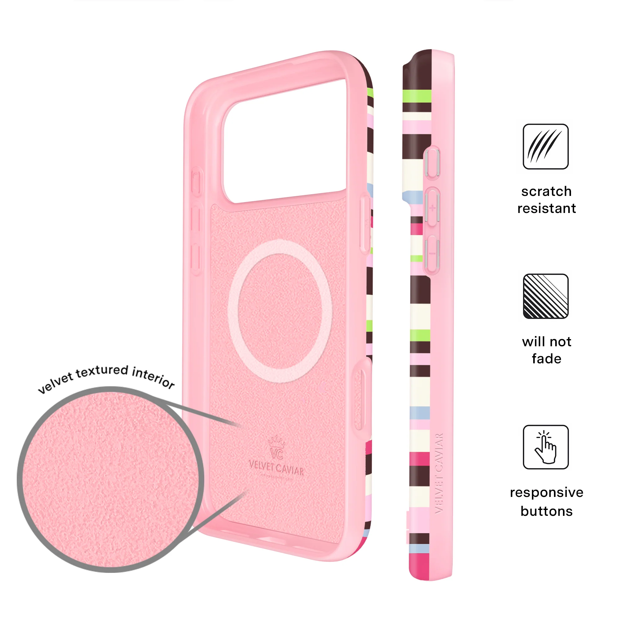 Sweet Treat Stripes iPhone Case - Image 75
