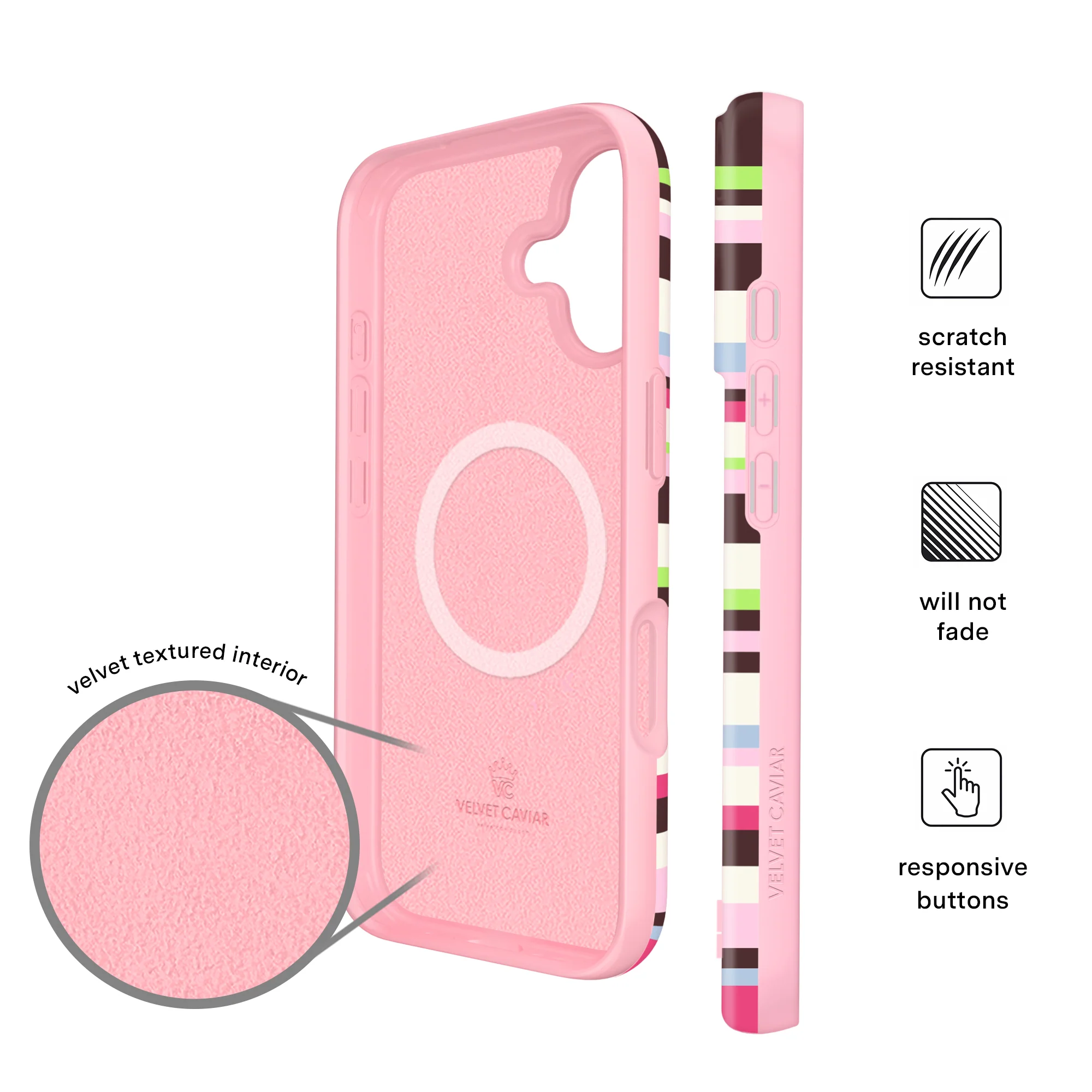 Sweet Treat Stripes iPhone Case - Image 80