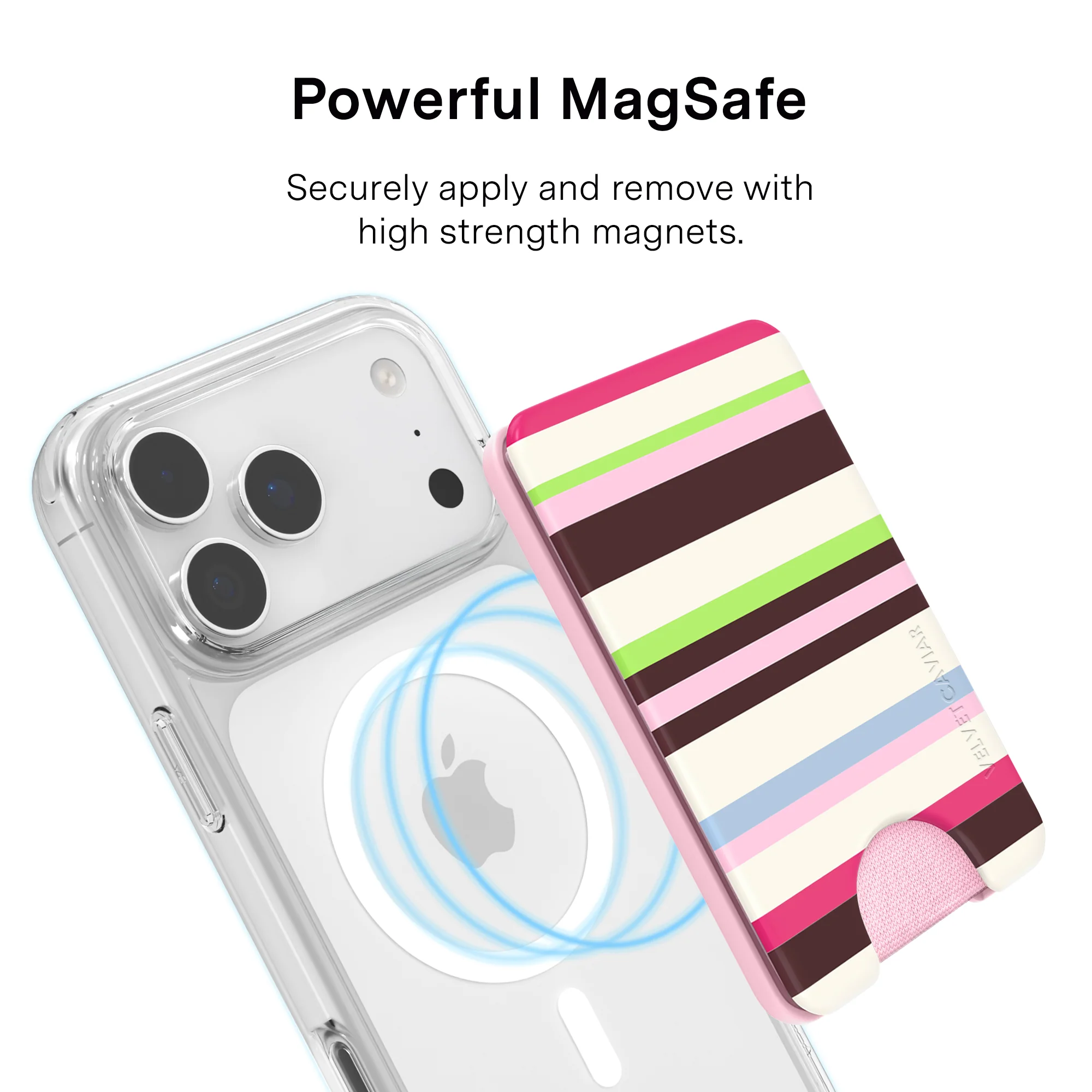 Sweet Treat Stripes MagSafe Wallet - Image 4