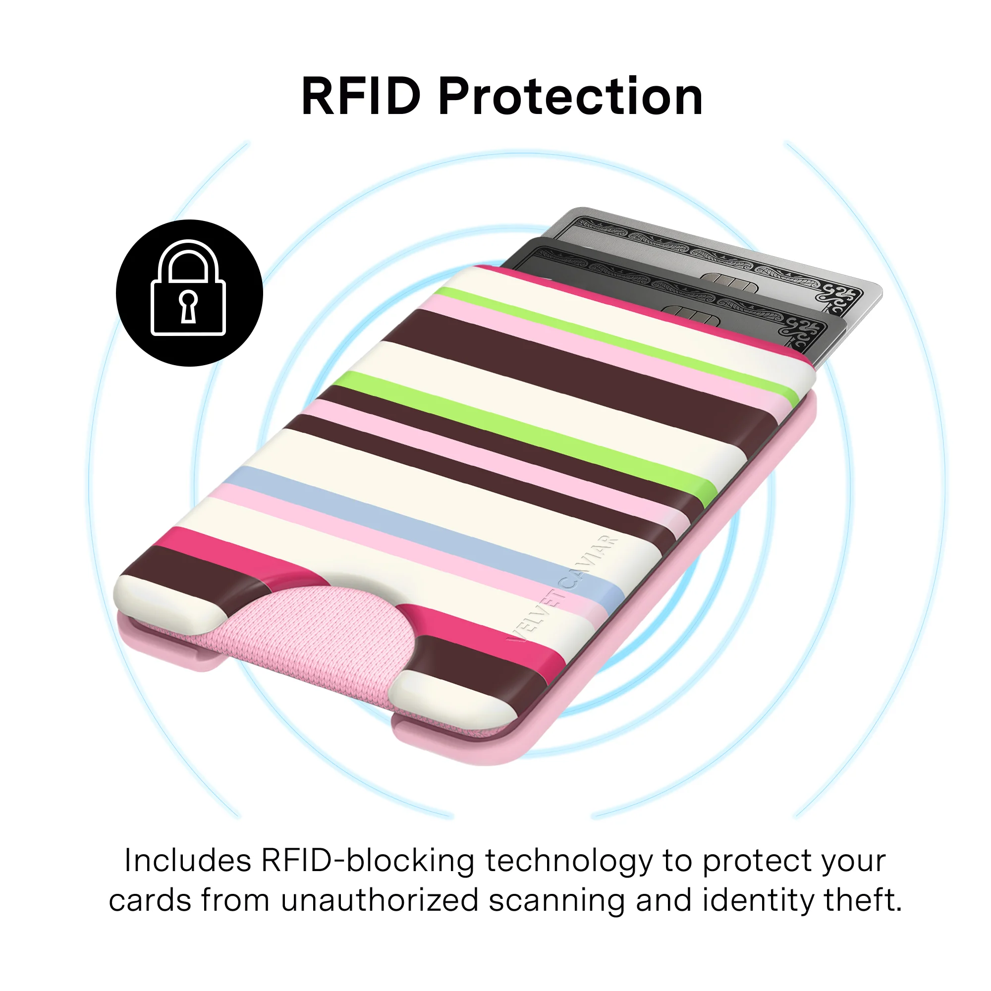 Sweet Treat Stripes MagSafe Wallet - Image 5