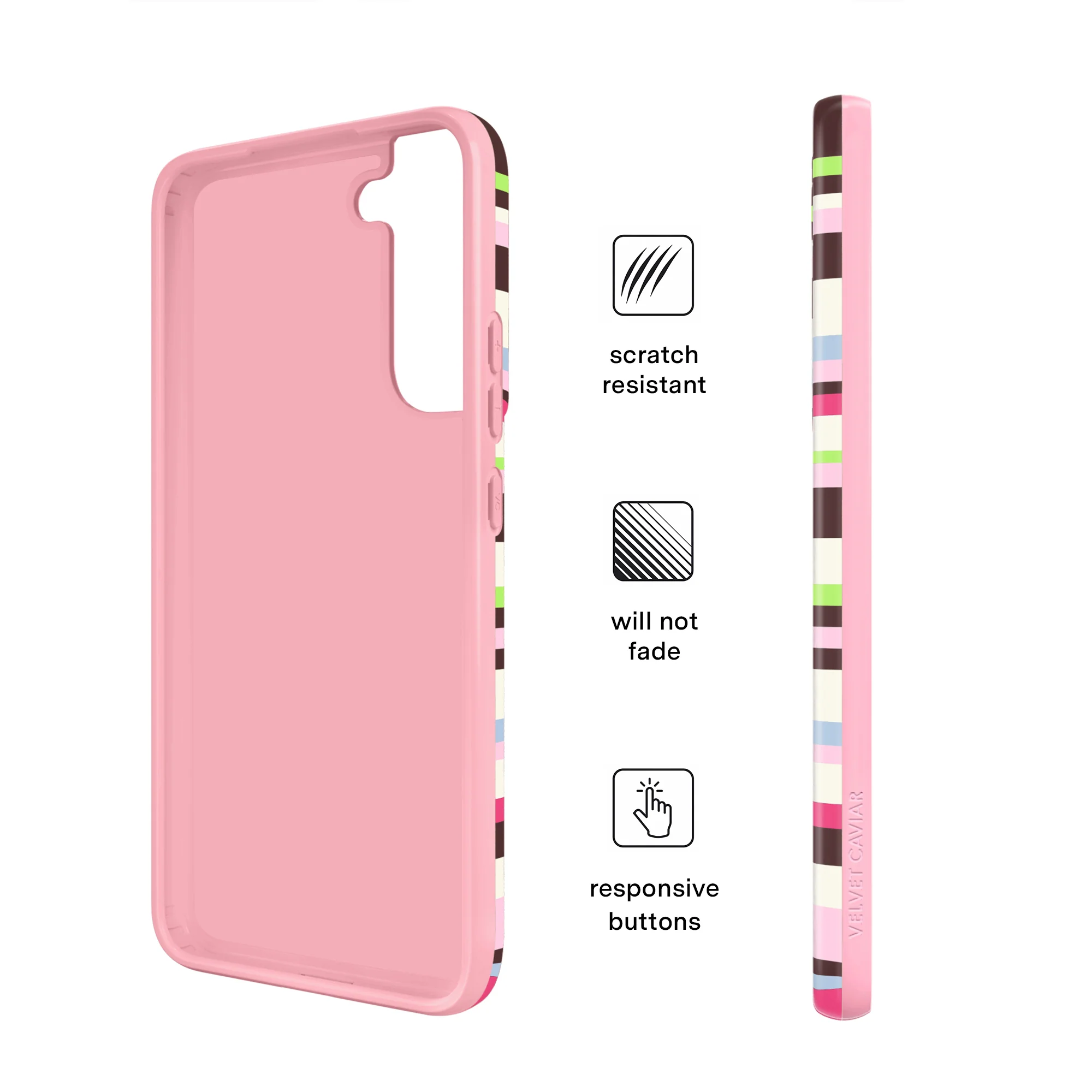 Sweet Treat Stripes Samsung Case - Image 10