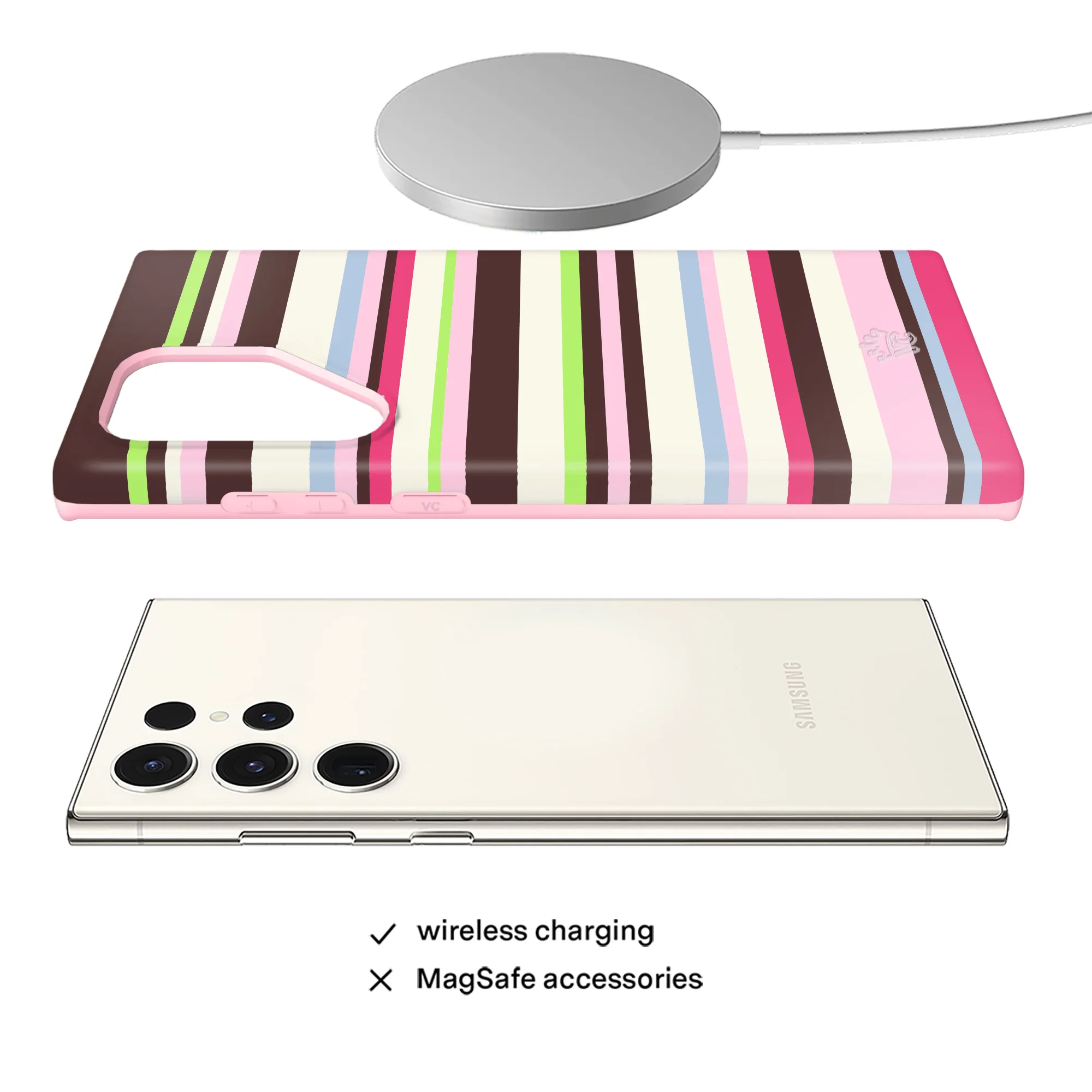 Sweet Treat Stripes Samsung Case - Image 14