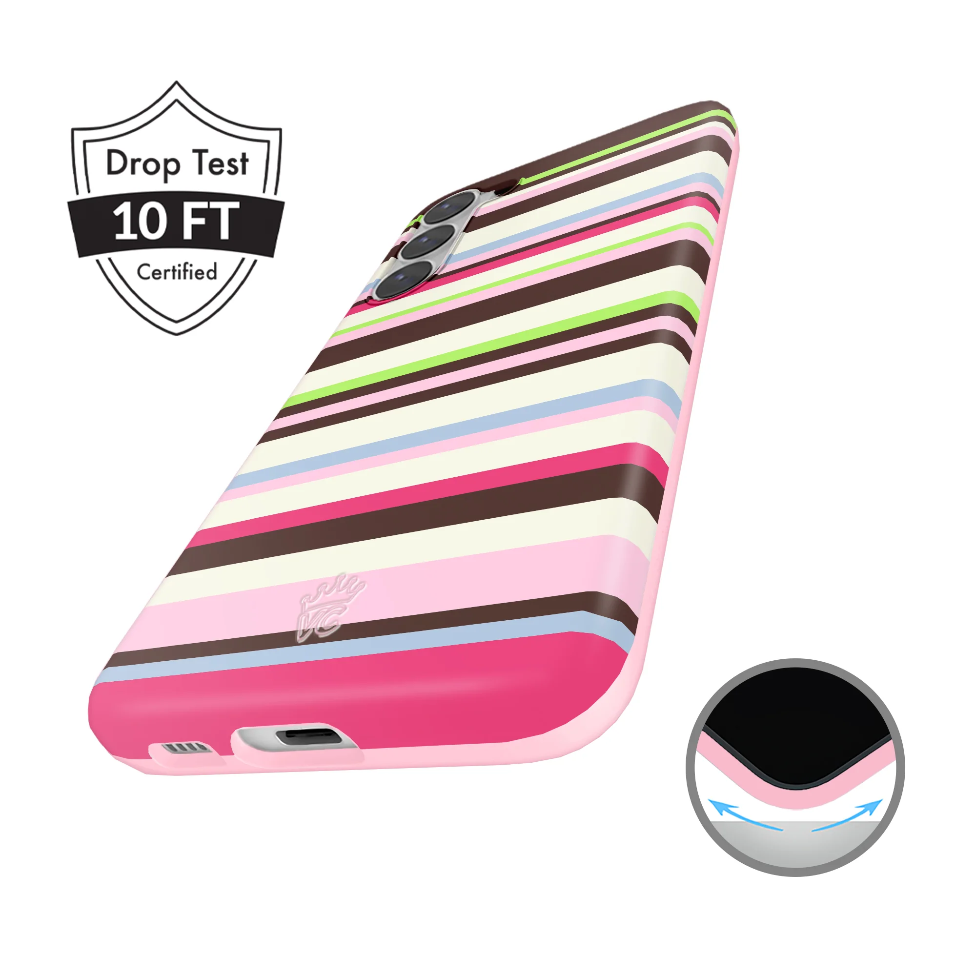 Sweet Treat Stripes Samsung Case - Image 17