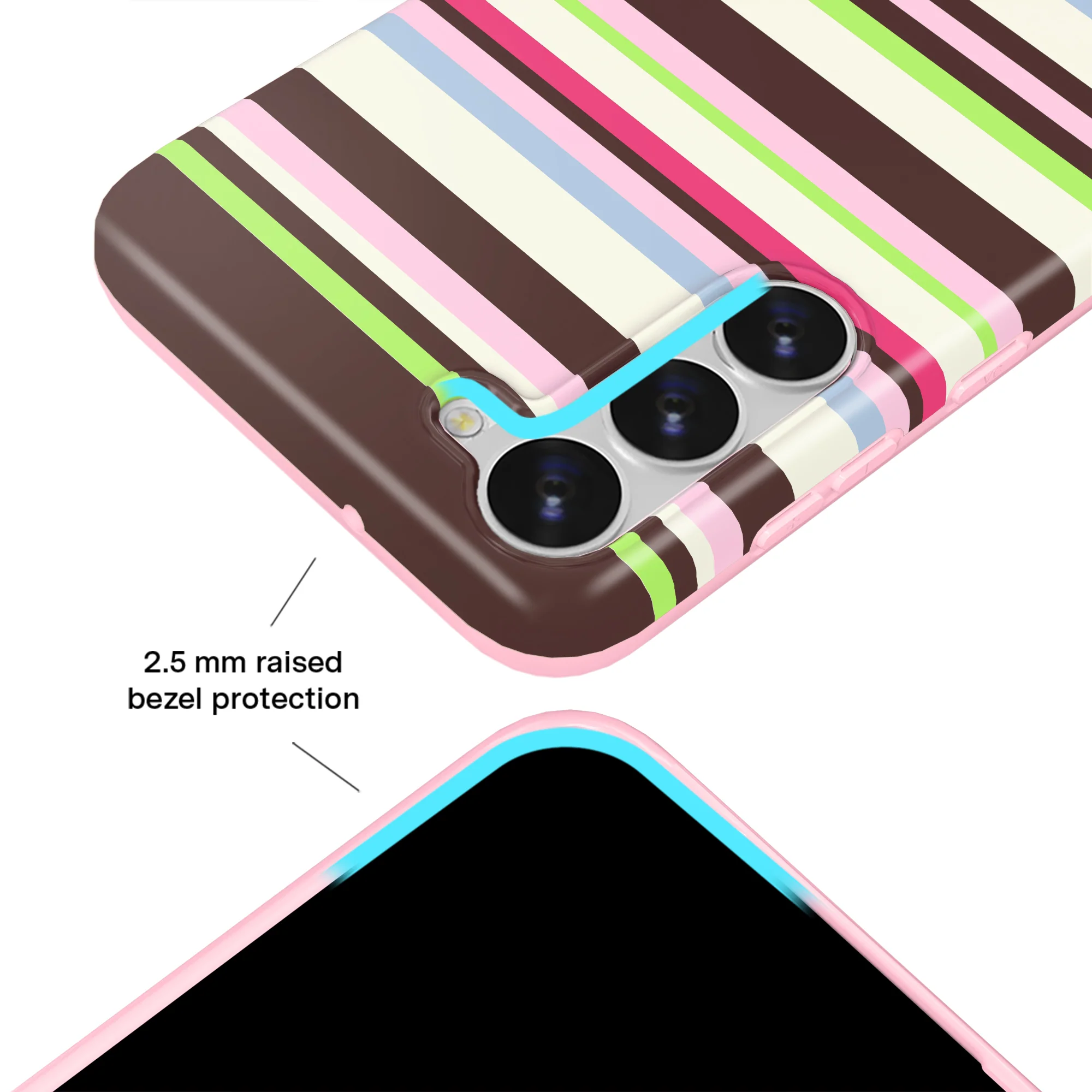 Sweet Treat Stripes Samsung Case - Image 18