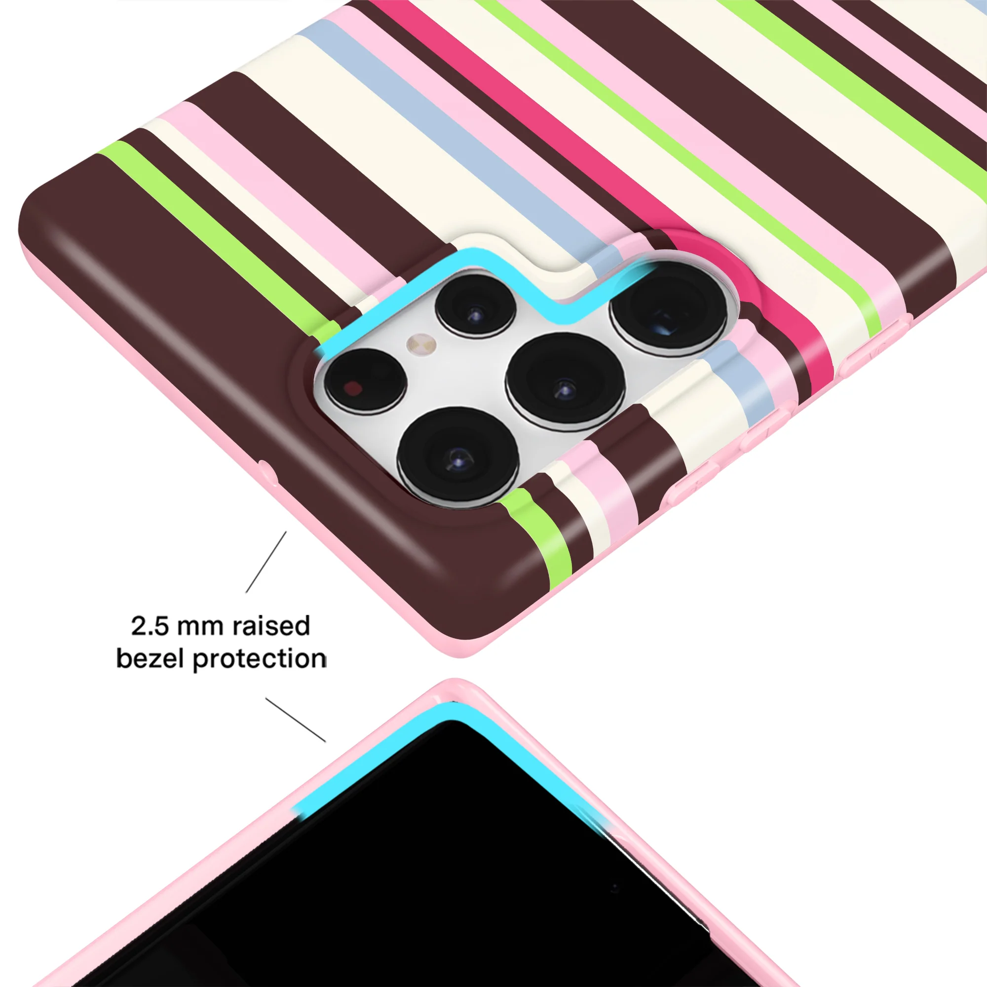 Sweet Treat Stripes Samsung Case - Image 28