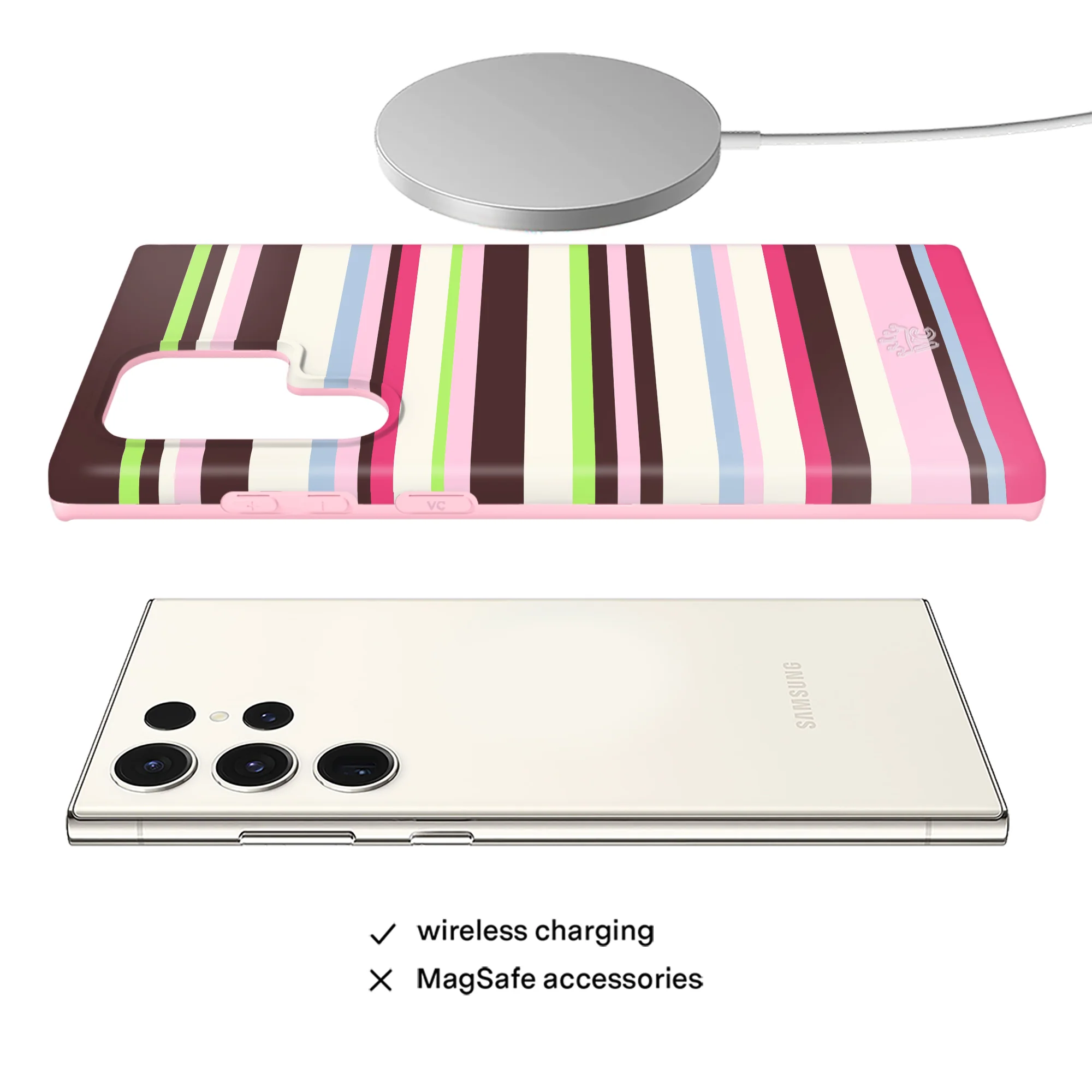 Sweet Treat Stripes Samsung Case - Image 29
