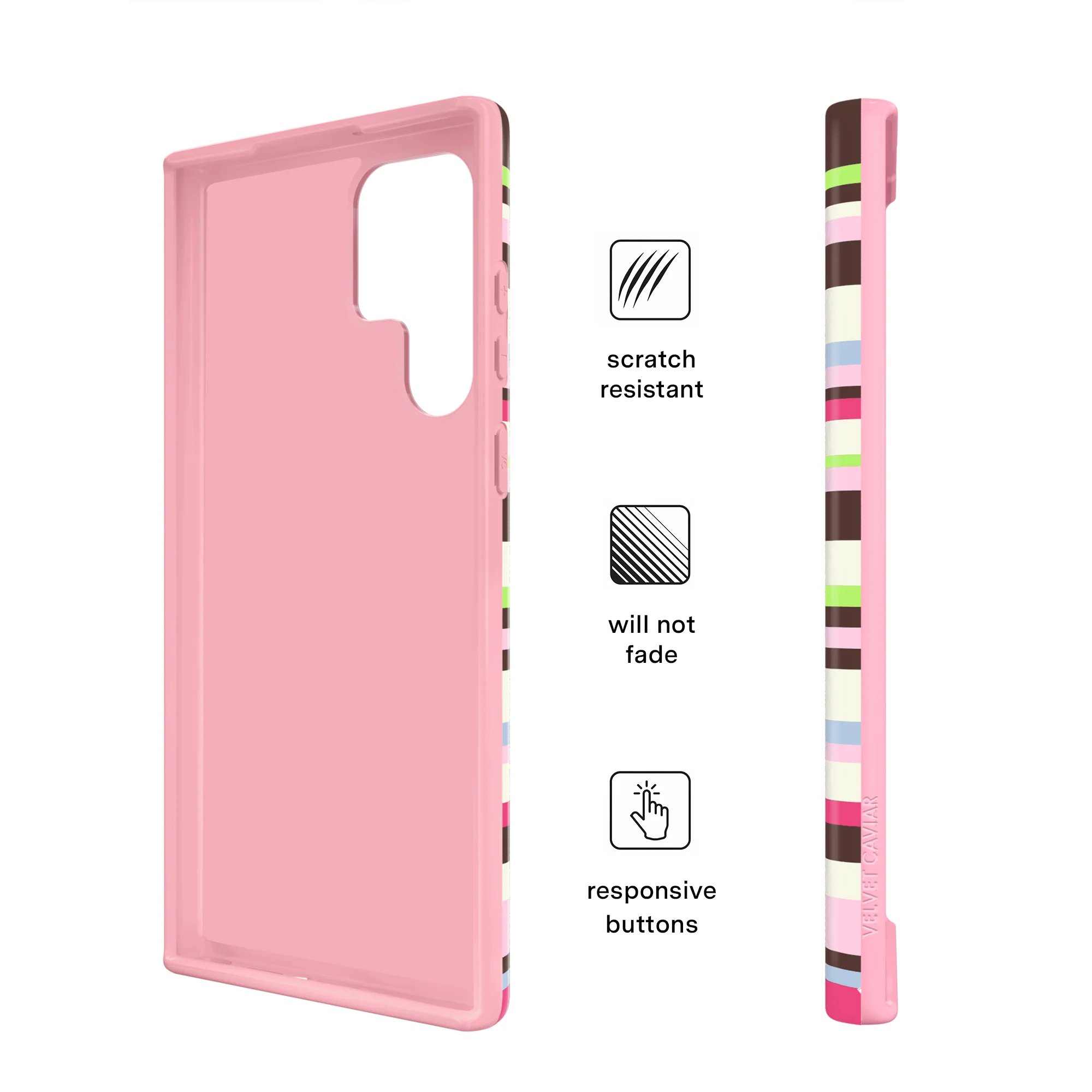 Sweet Treat Stripes Samsung Case - Image 30
