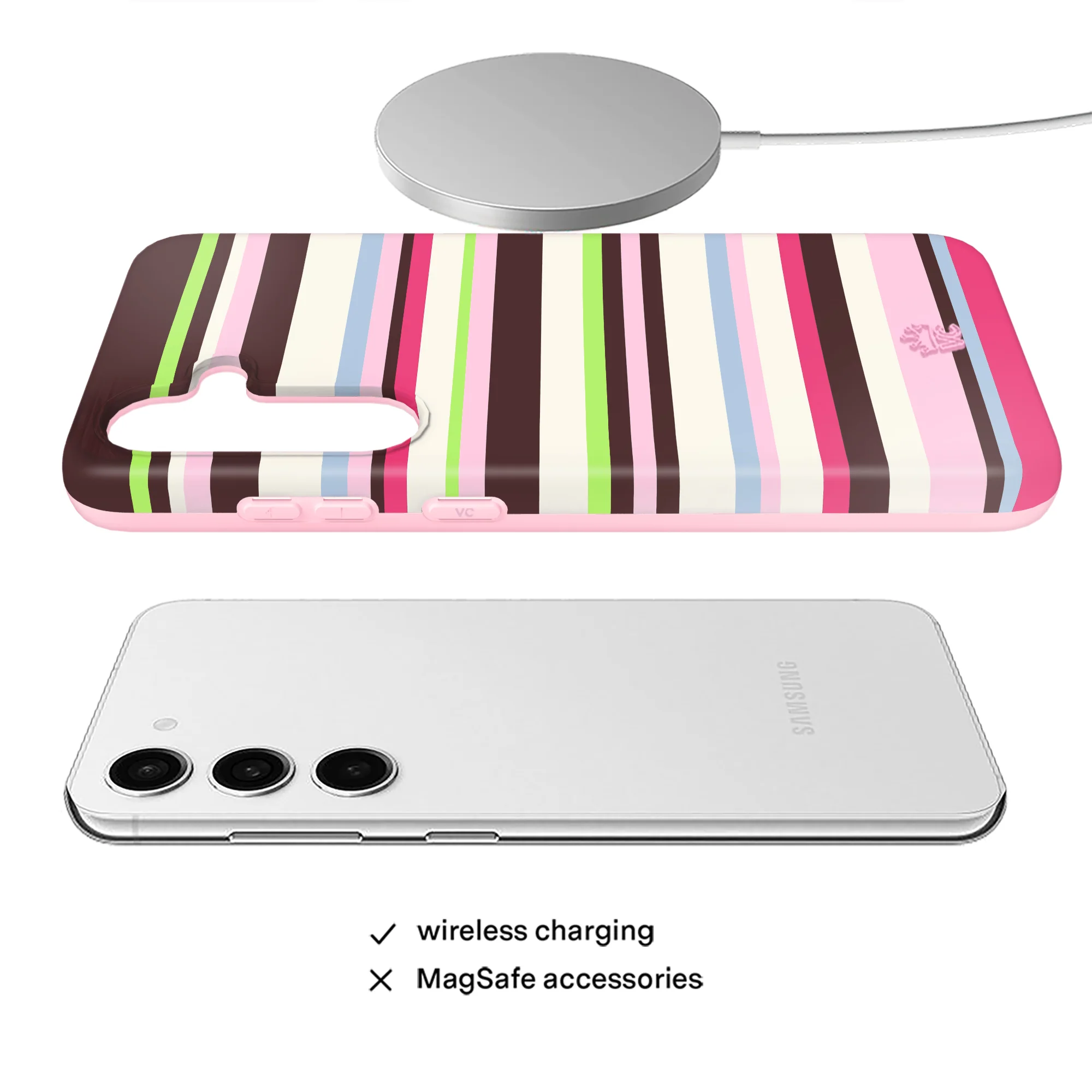 Sweet Treat Stripes Samsung Case - Image 34
