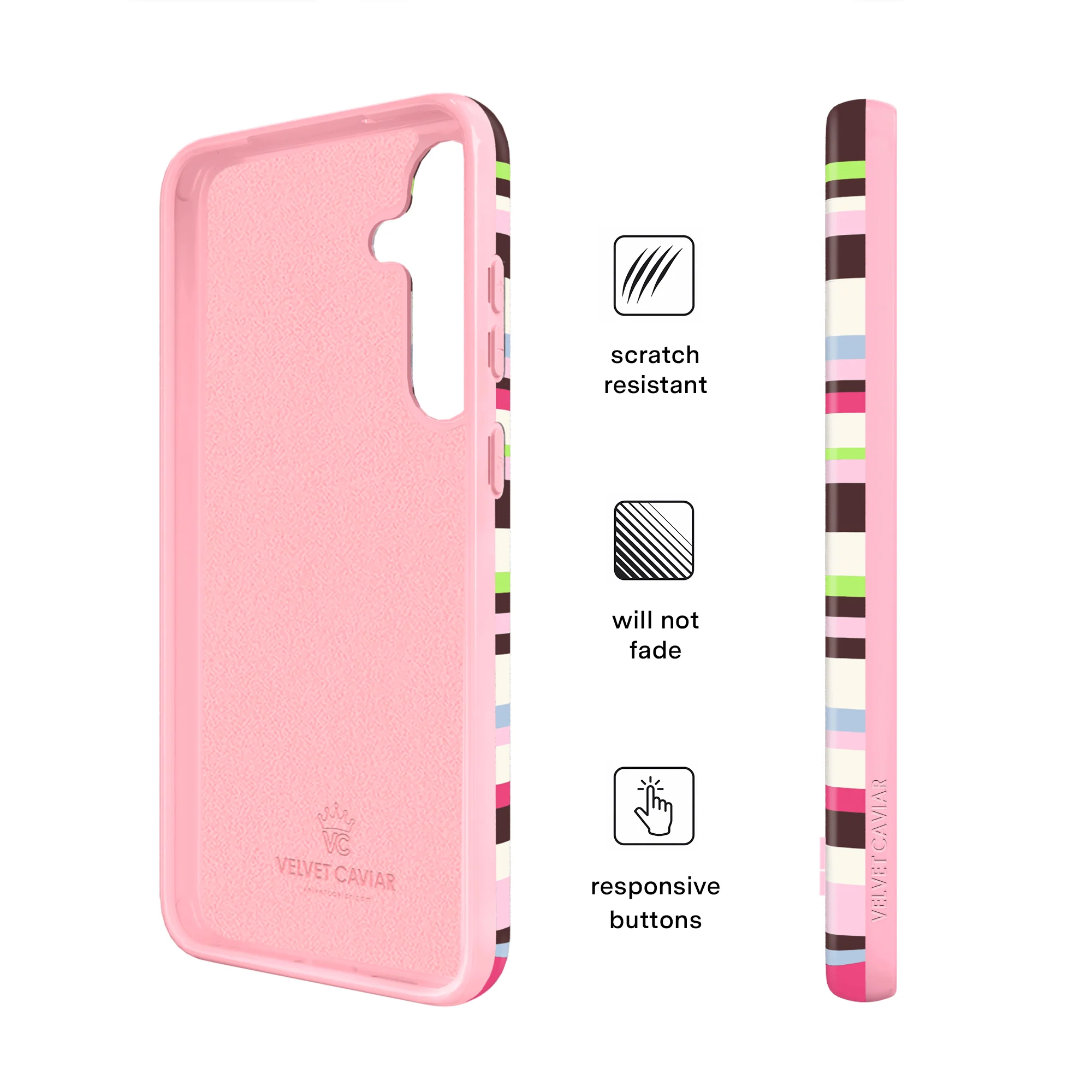 Sweet Treat Stripes Samsung Case - Image 35