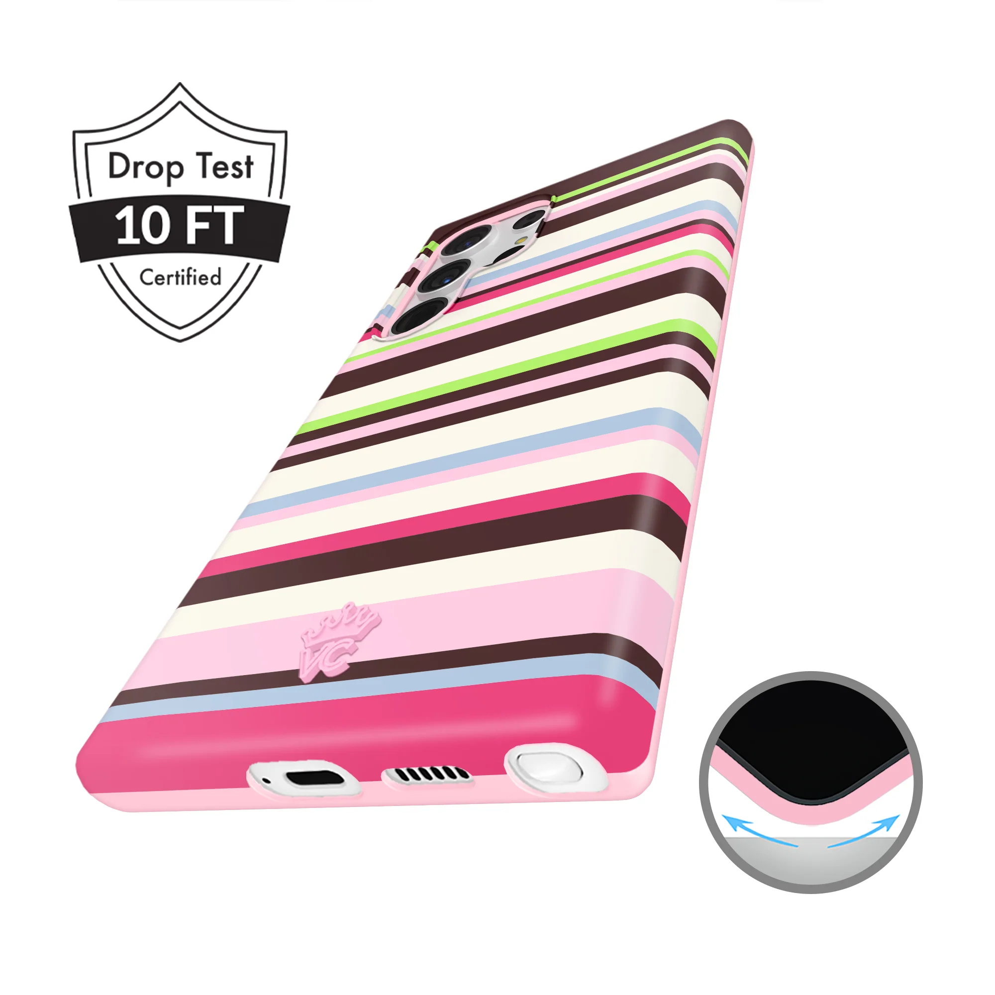 Sweet Treat Stripes Samsung Case - Image 42