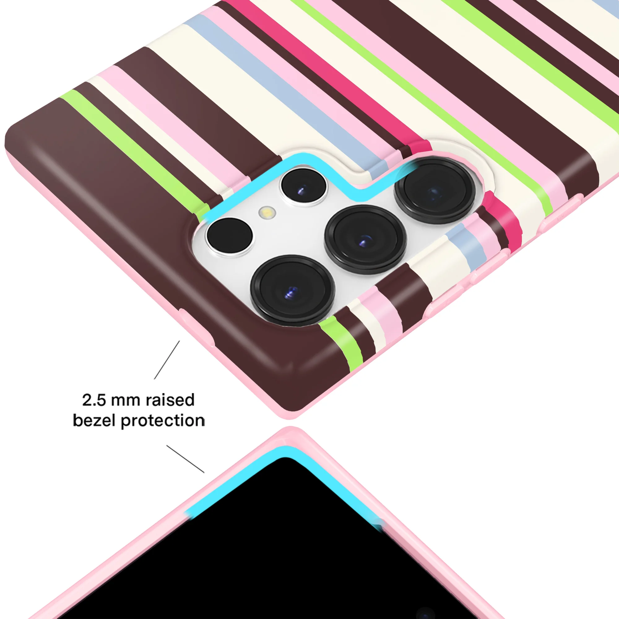 Sweet Treat Stripes Samsung Case - Image 43