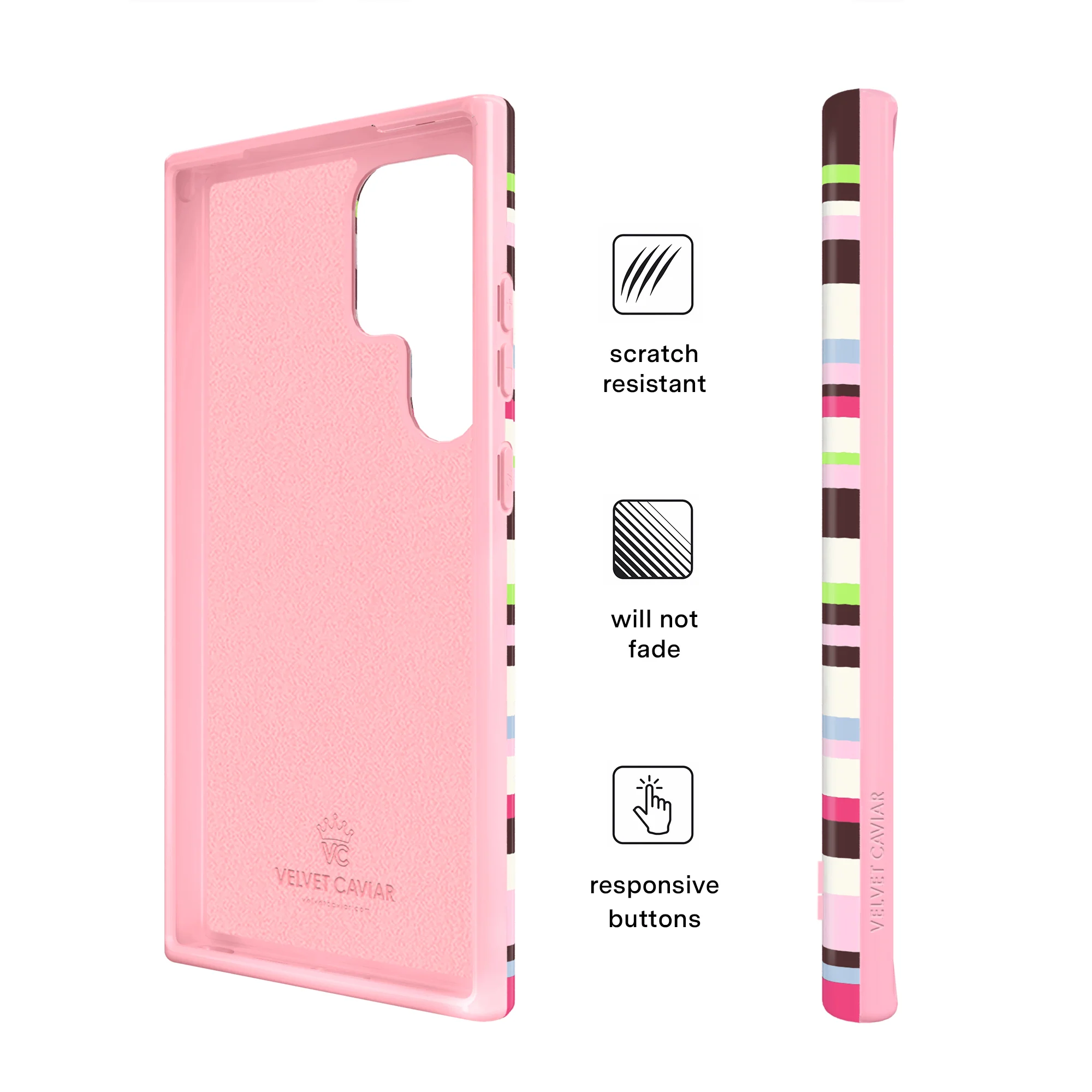 Sweet Treat Stripes Samsung Case - Image 45