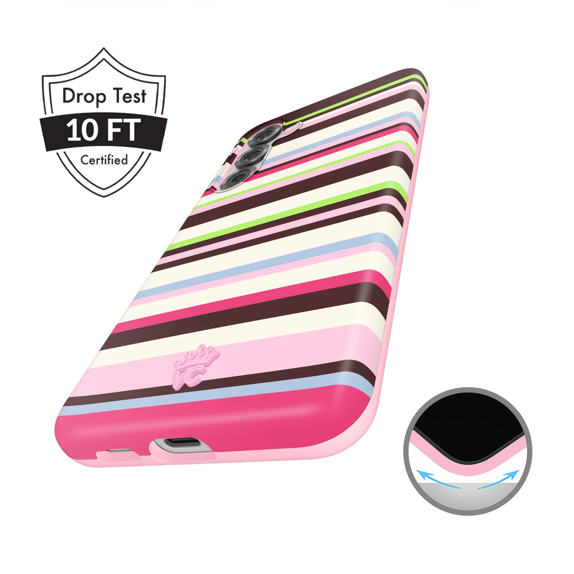 Sweet Treat Stripes Samsung Case - Image 47