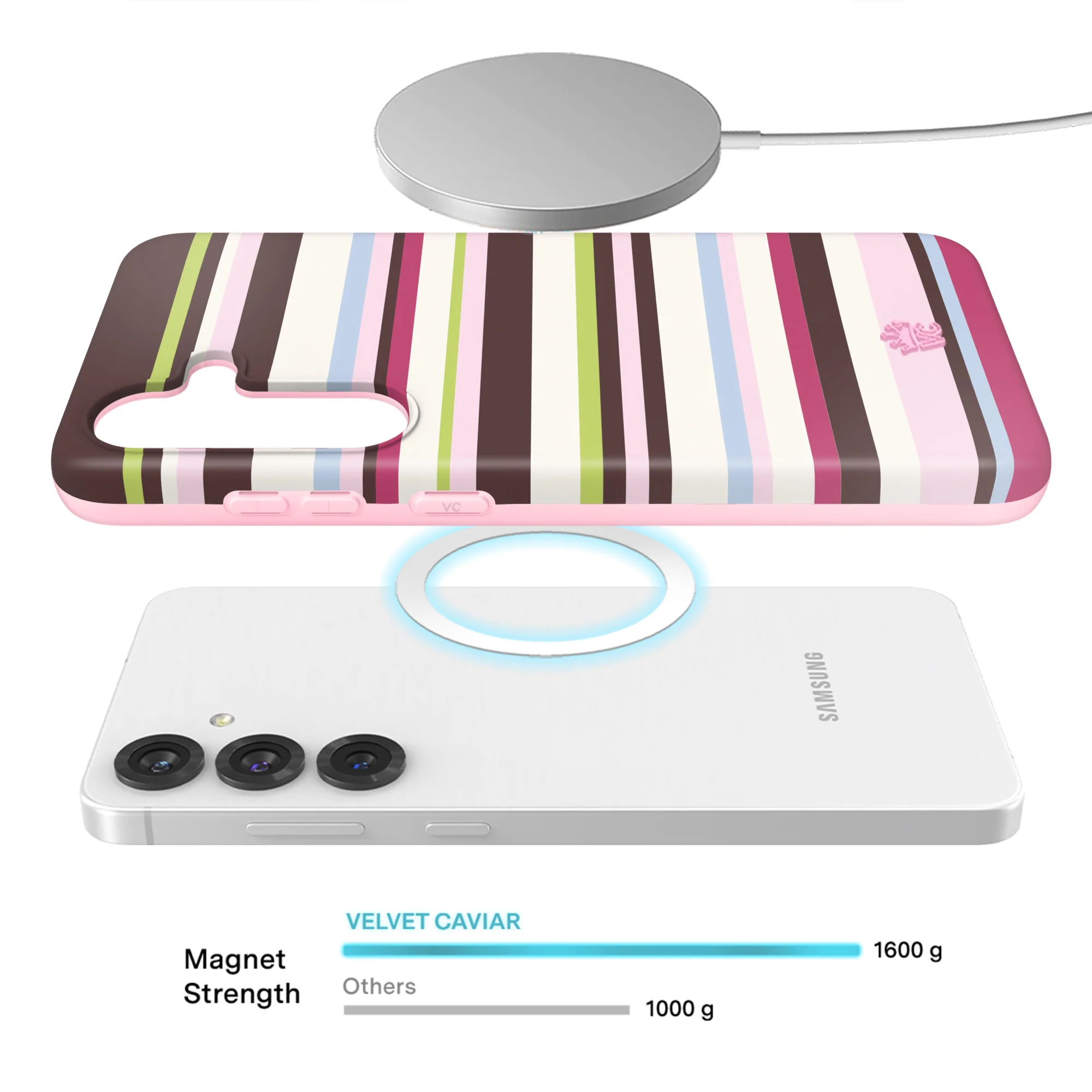 Sweet Treat Stripes Samsung Case - Image 49