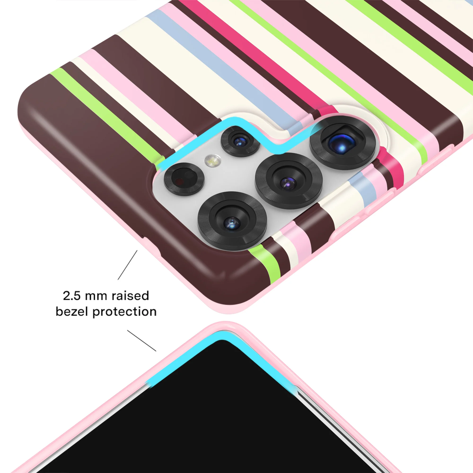 Sweet Treat Stripes Samsung Case - Image 58