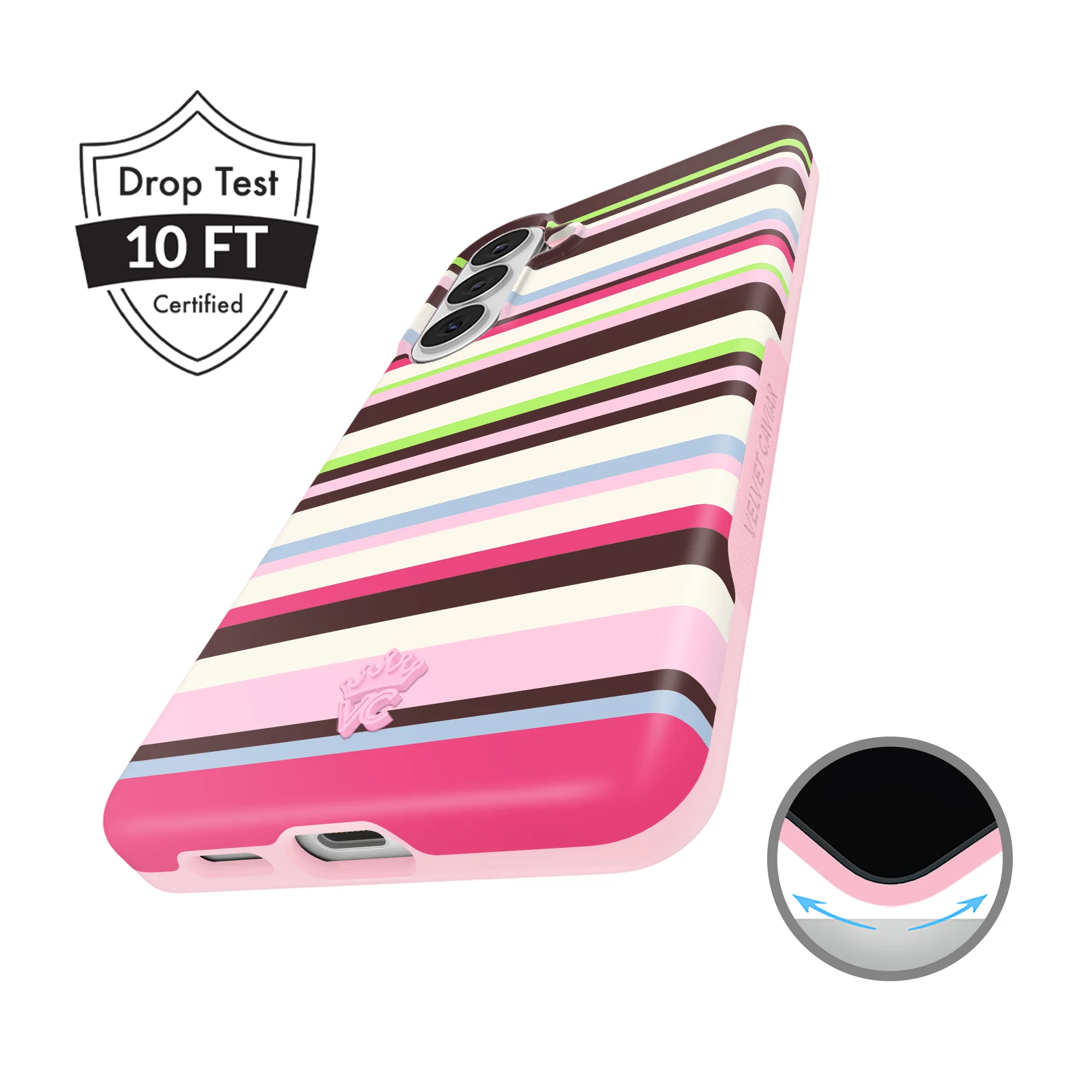 Sweet Treat Stripes Samsung Case - Image 62