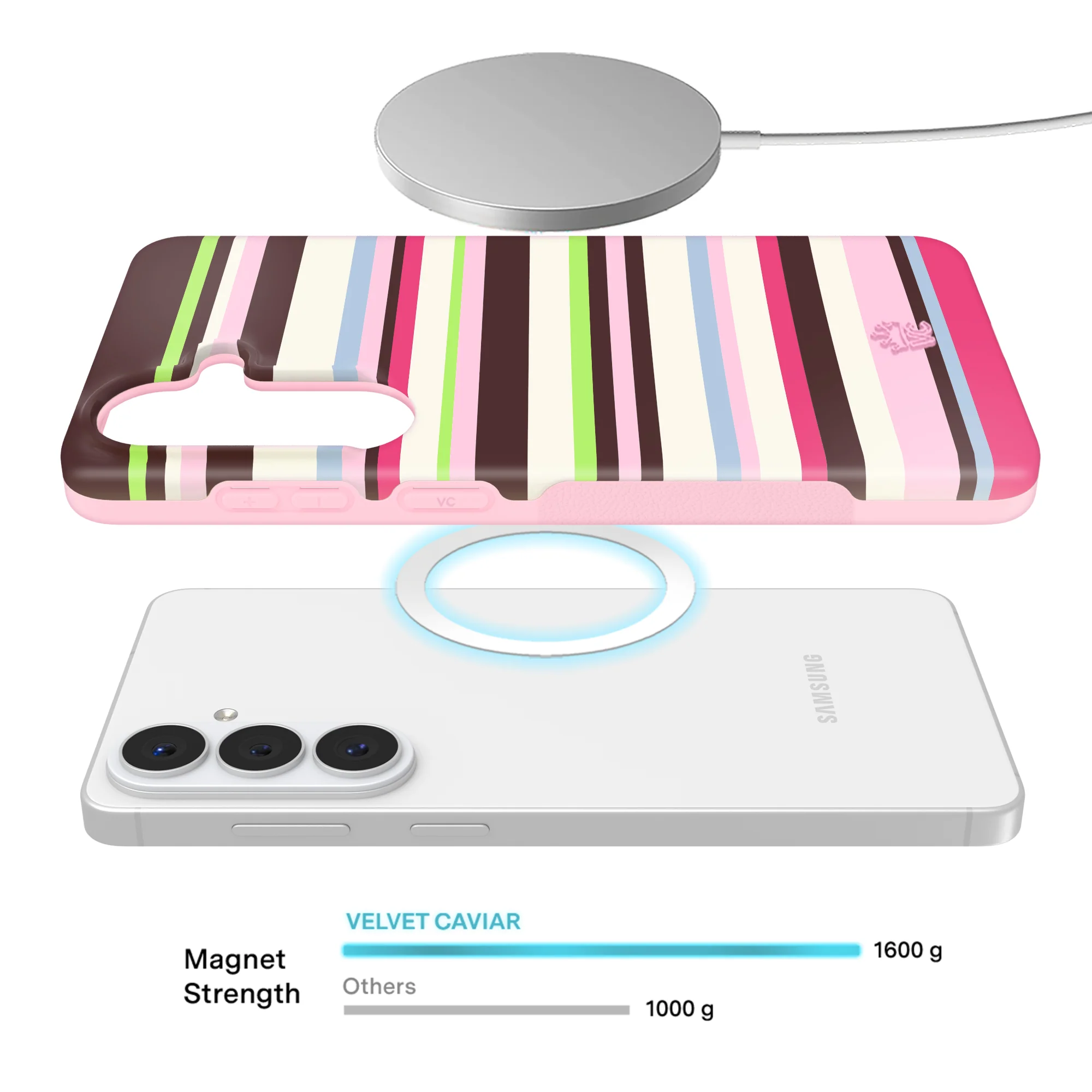 Sweet Treat Stripes Samsung Case - Image 64