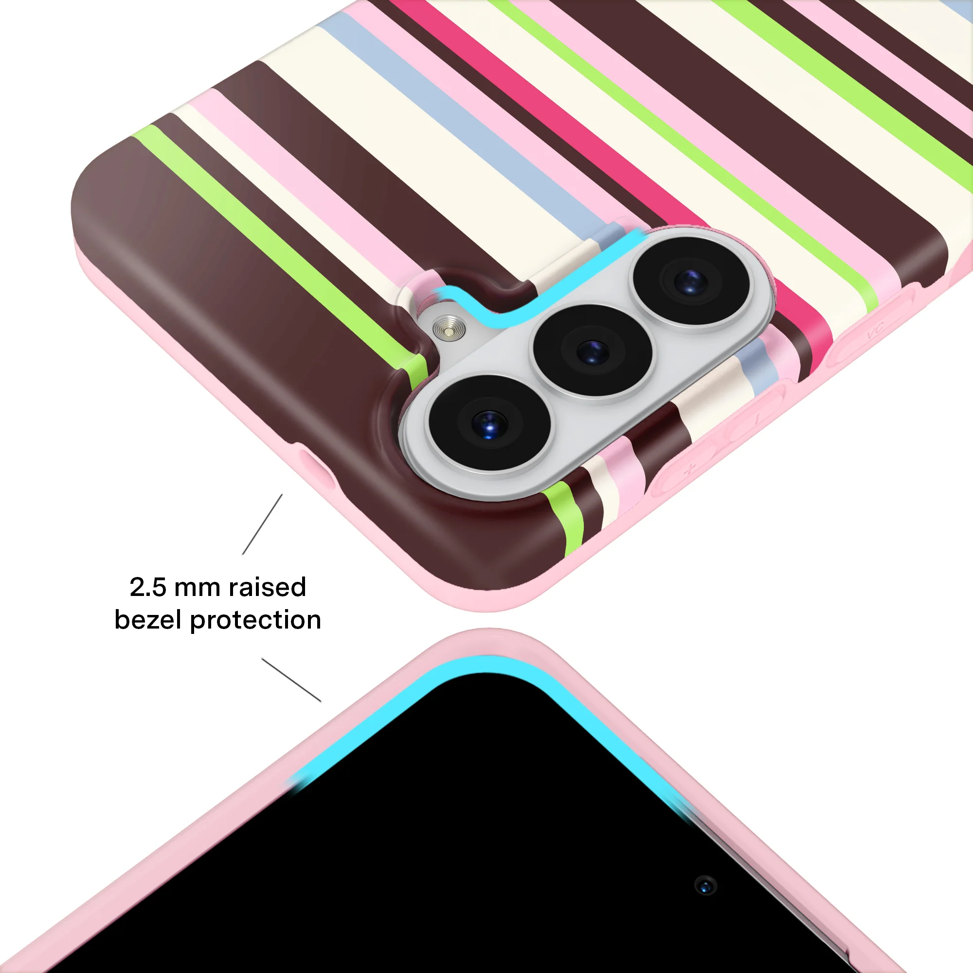 Sweet Treat Stripes Samsung Case - Image 68