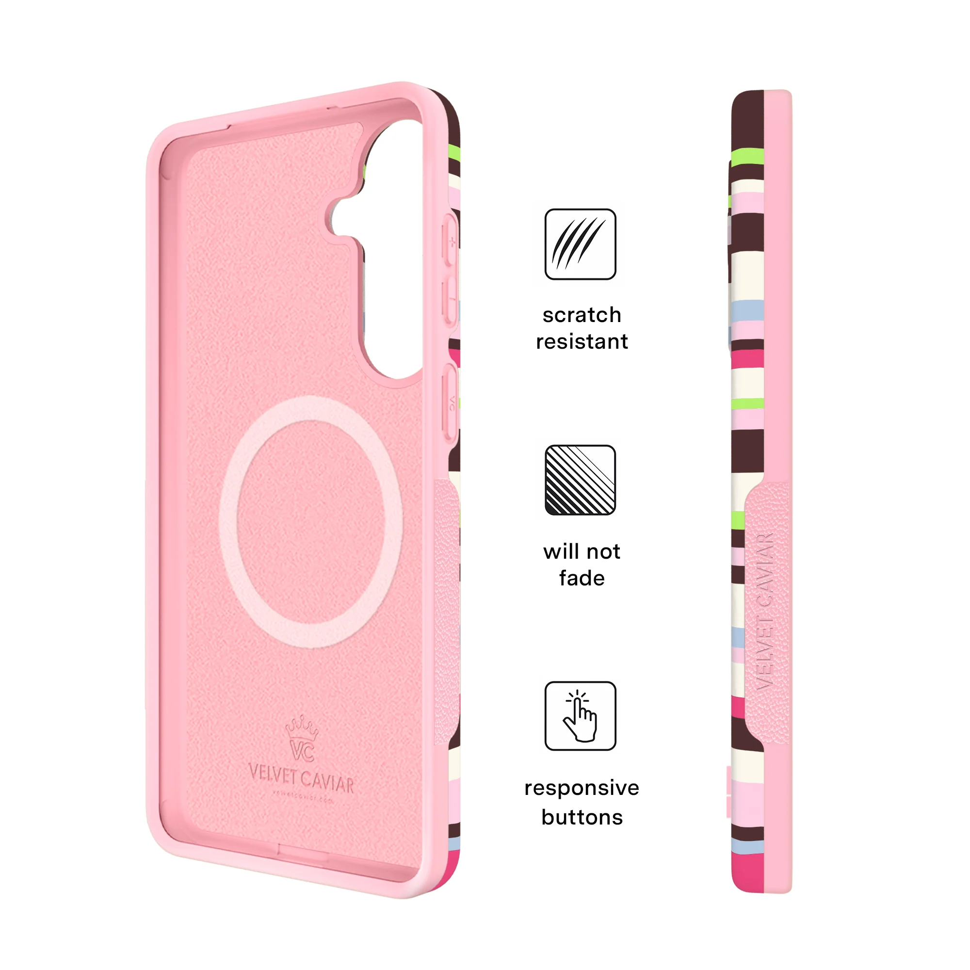 Sweet Treat Stripes Samsung Case - Image 70