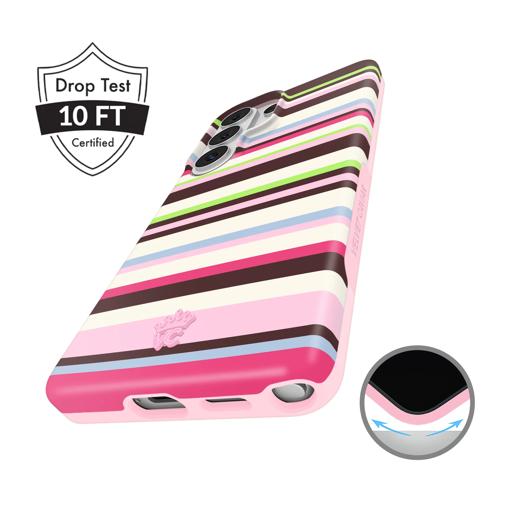 Sweet Treat Stripes Samsung Case - Image 72