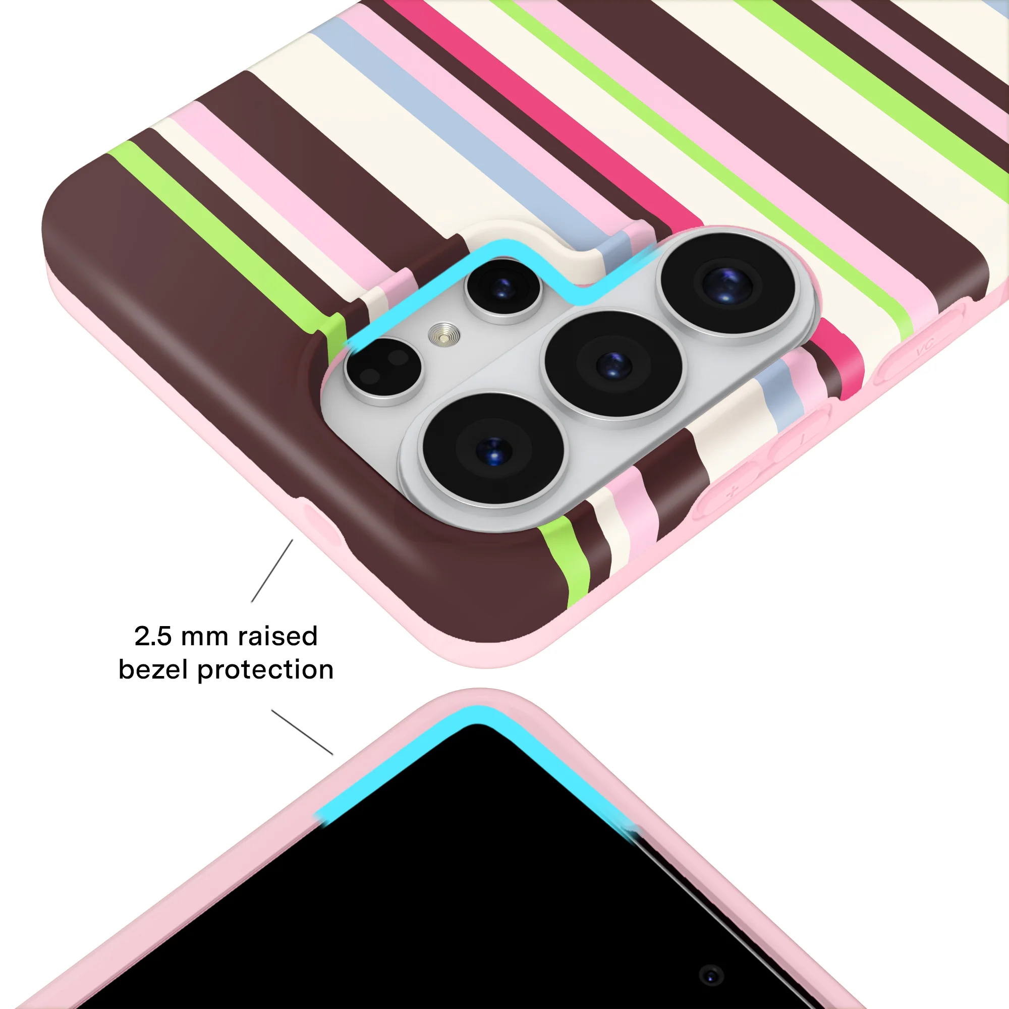 Sweet Treat Stripes Samsung Case - Image 73