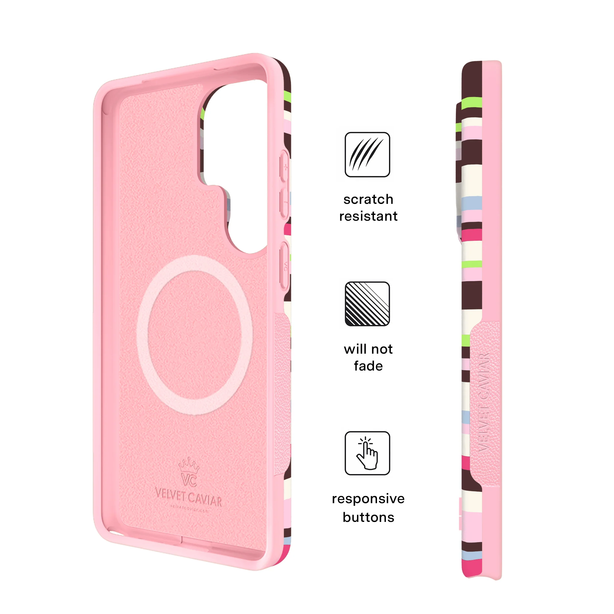 Sweet Treat Stripes Samsung Case - Image 75