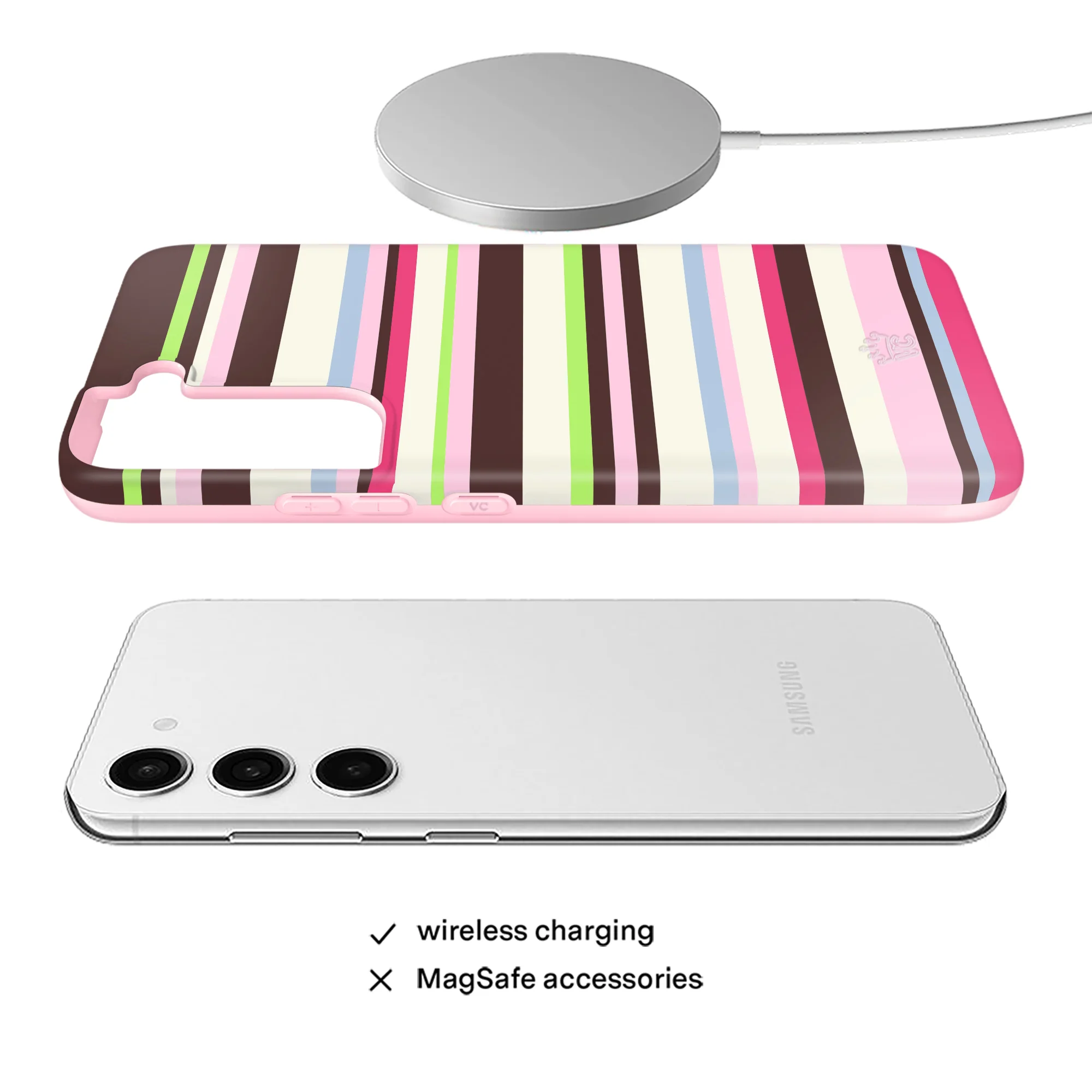 Sweet Treat Stripes Samsung Case - Image 9