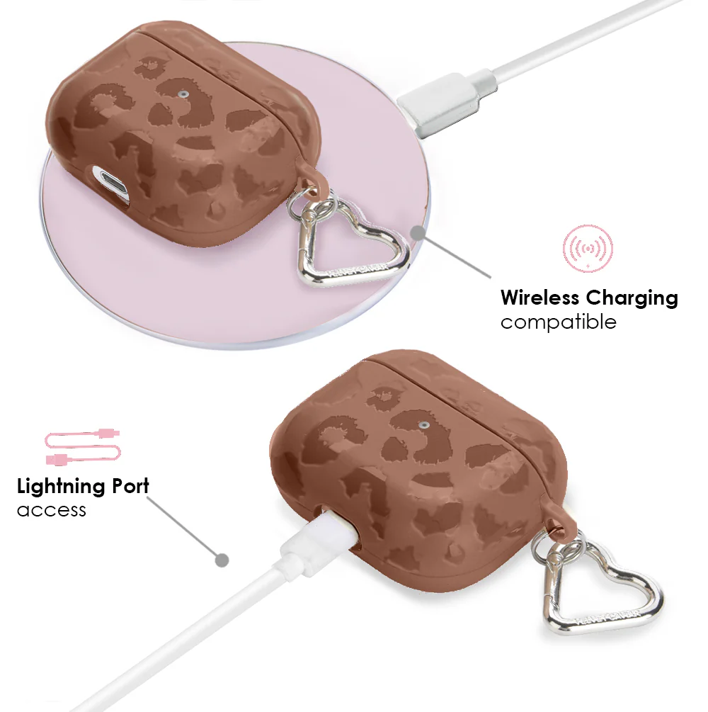 Chocolate Leopard AirPod Case - Image 11